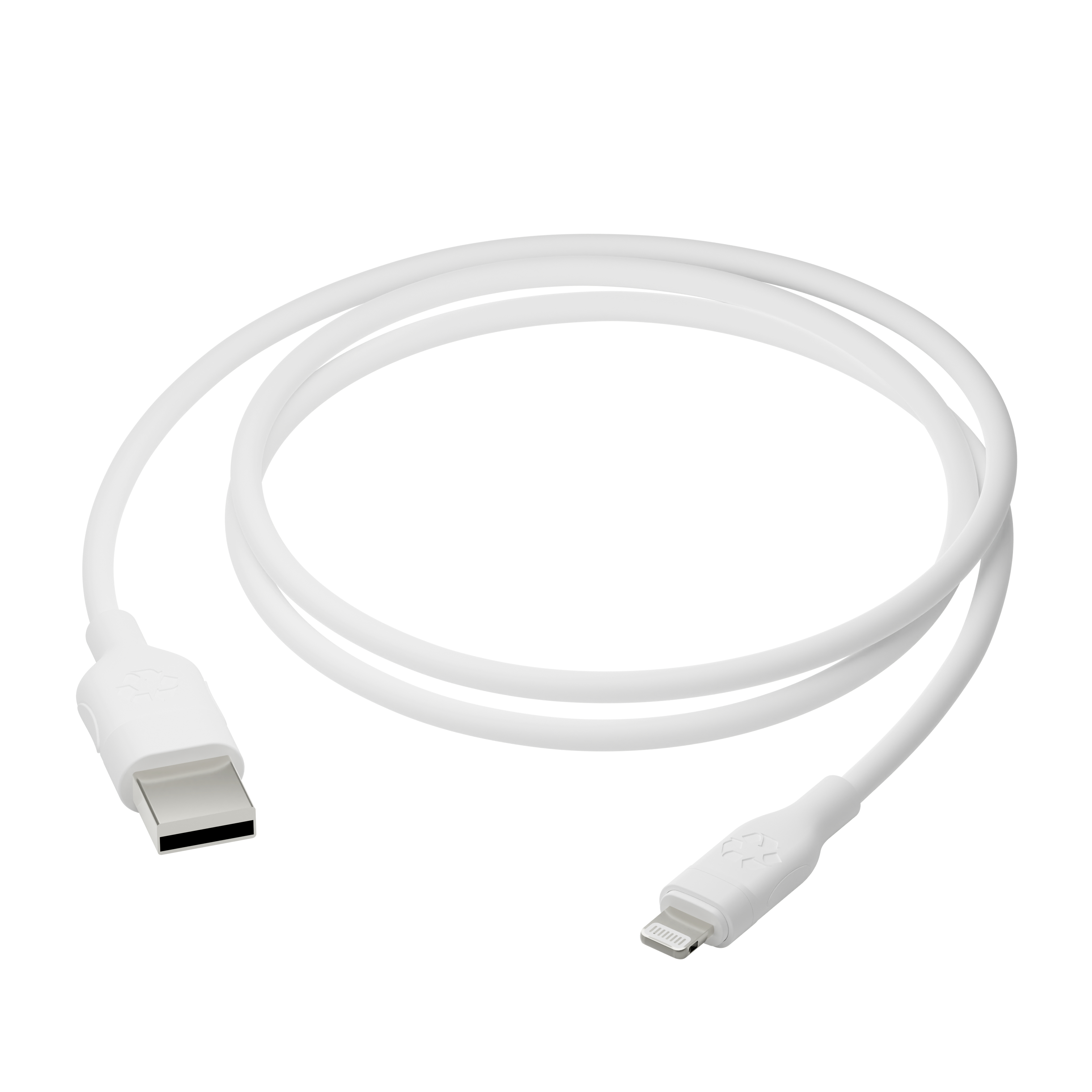 Dbramante1928 Re-charge - Lightning Cable - USB Male To Lightning Male - 1.2 M - 100% Recycled Plastic CB12ALWH7084 - C2000