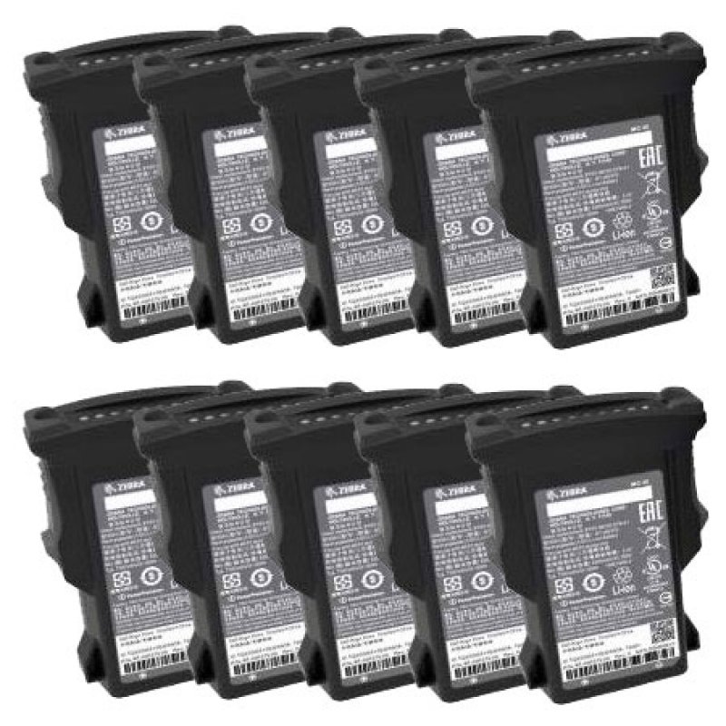 Zebra - Evm_mcd_a1_1             Btry Pack Lithium Ion Pp+ Ble       Beacon Mc9400 7000 Mah Batt Q-10    Btry-mc94-ble-10