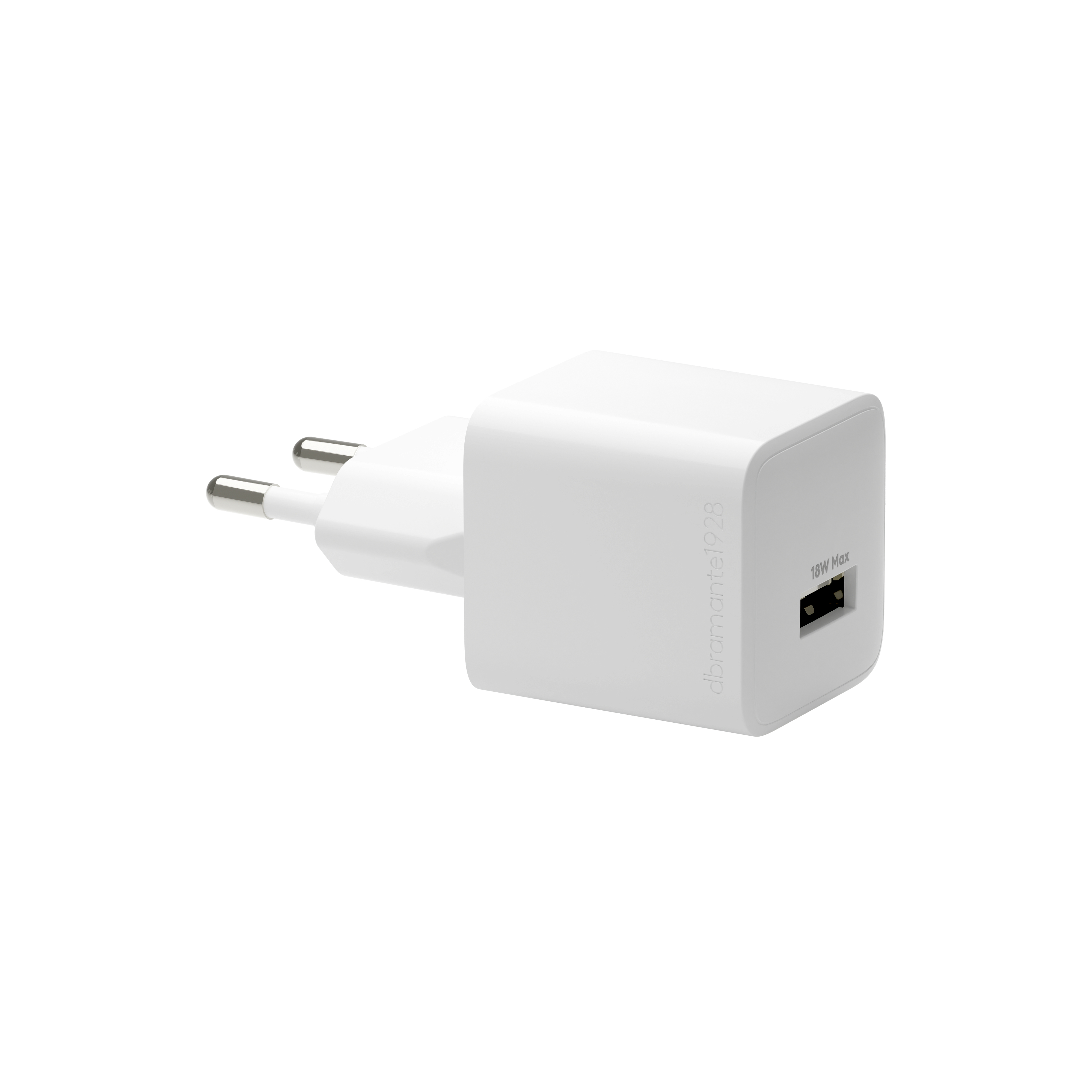 Dbramante1928 Re-charge - Power Adapter - 18 Watt (USB) - White - Europe CH18EUWH7092 - C2000