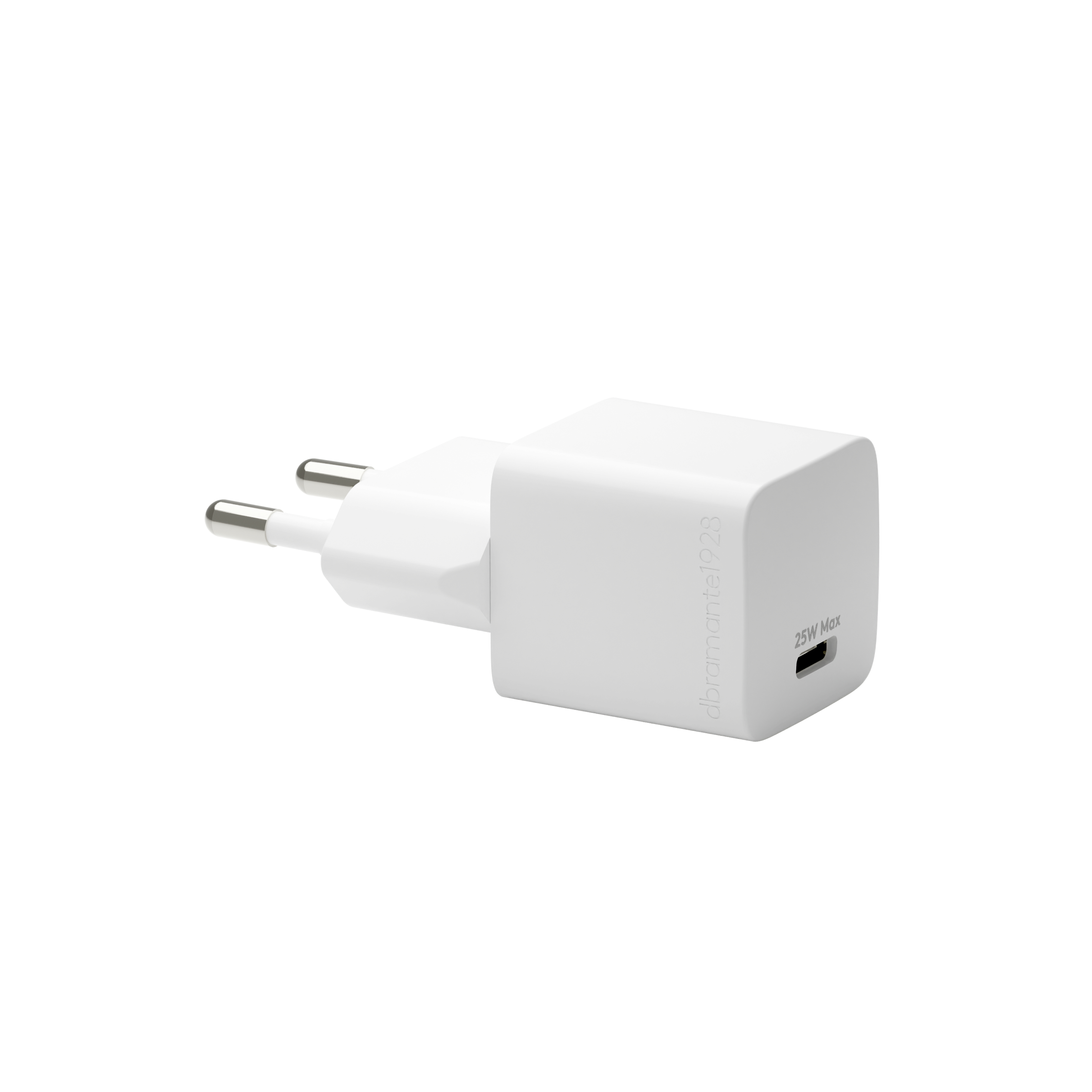 Dbramante1928 Re-charge - Power Adapter - 25 Watt - PD (24 Pin USB-C) - White - Europe CH25EUWH7094 - C2000