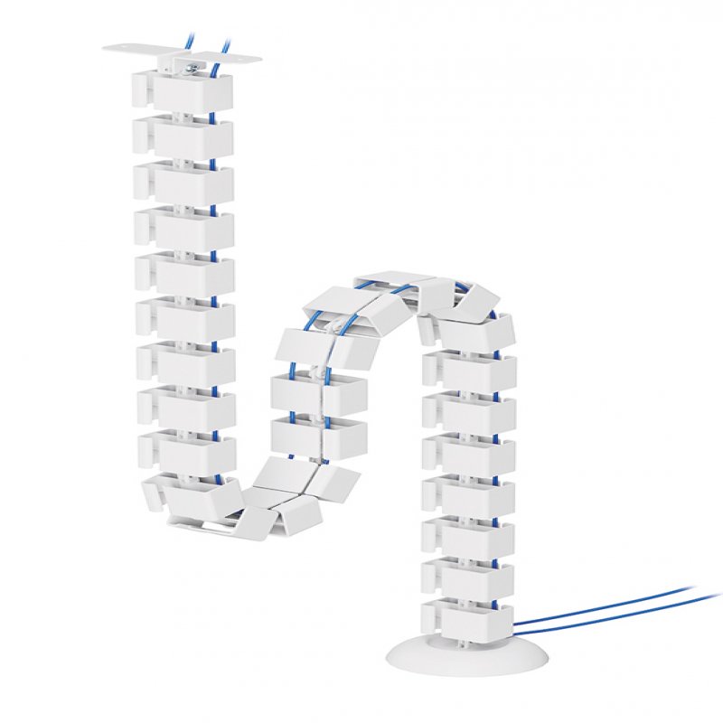 Neomounts - Mounts               Cable Spine Organizer For           Sit/stand Desk Frames Screw Moun    Ads06-130wh