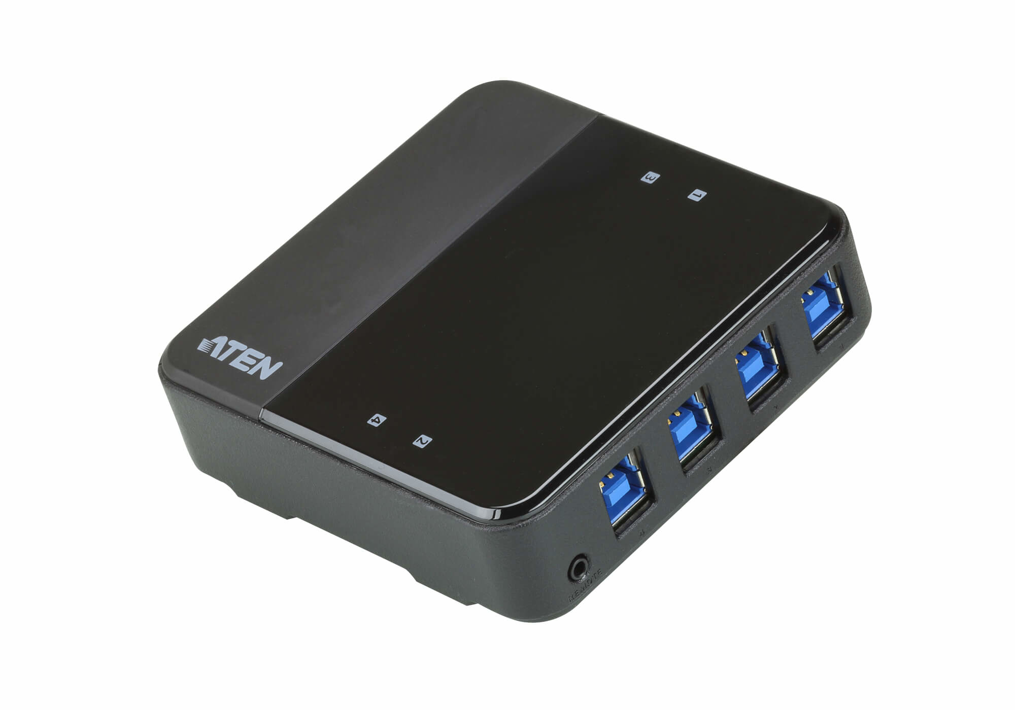ATEN US3344 - USB Peripheral Sharing Switch - 4 X USB 3.1 - Desktop US3344 - C2000