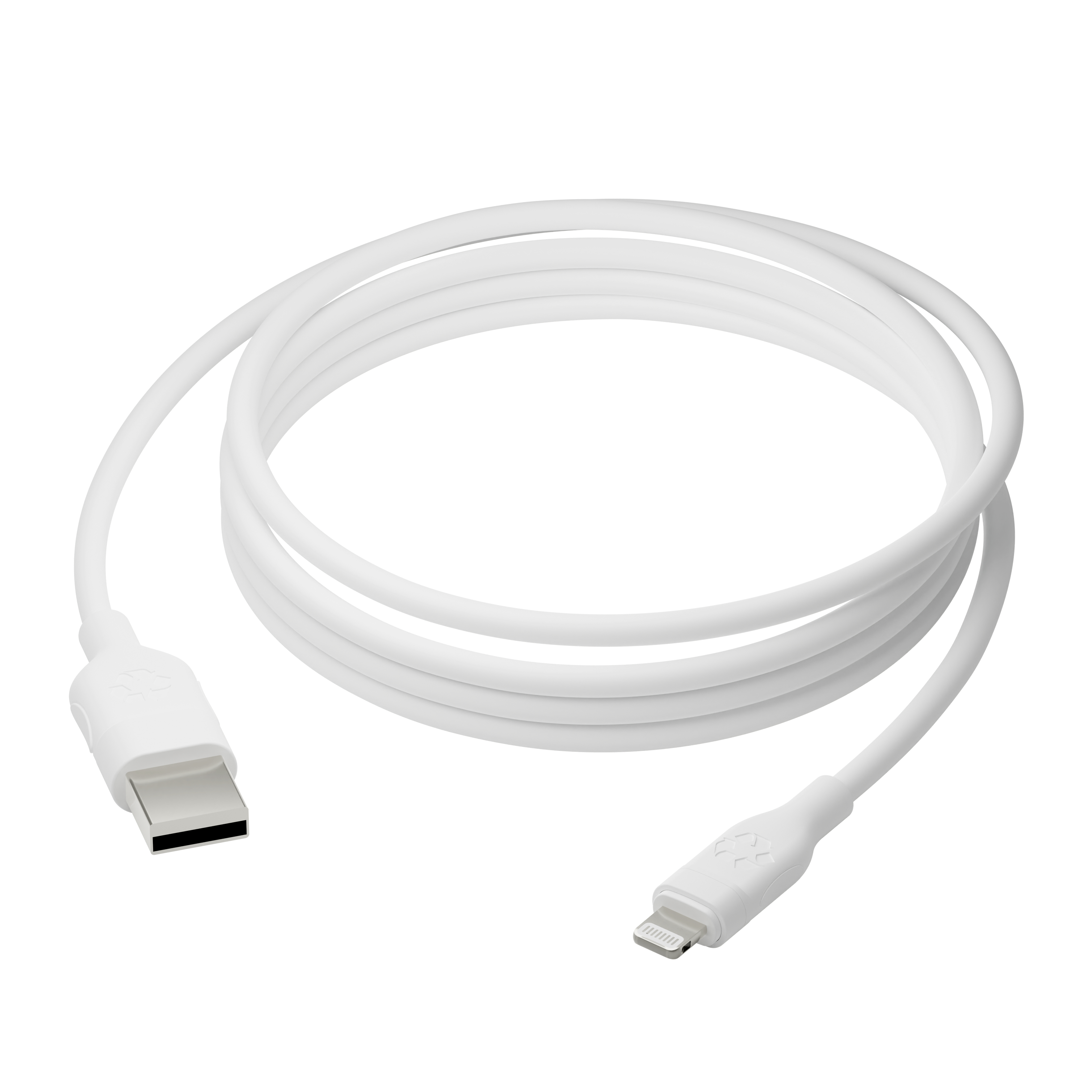 Dbramante1928 Re-charge - Lightning Cable - USB Male To Lightning Male - 2.5 M - 100% Recycled Plastic CB25ALWH7086 - C2000