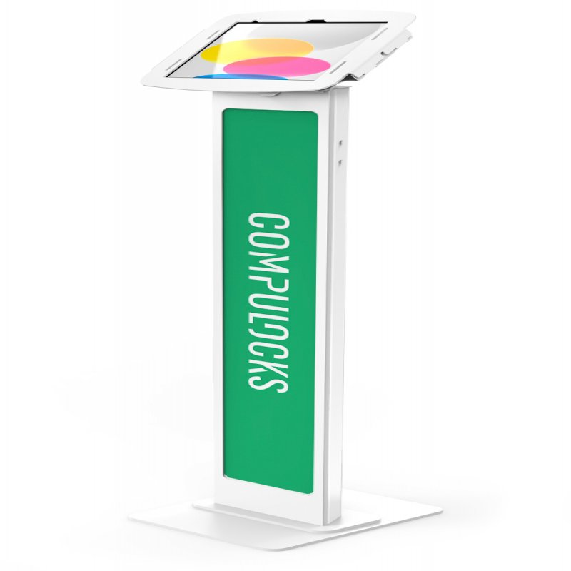 Compulocks - Accs                Ipad 10th-11th (a16) Gen Space      Enclos Brandable Floor Stand Wht    140w209ipdsw