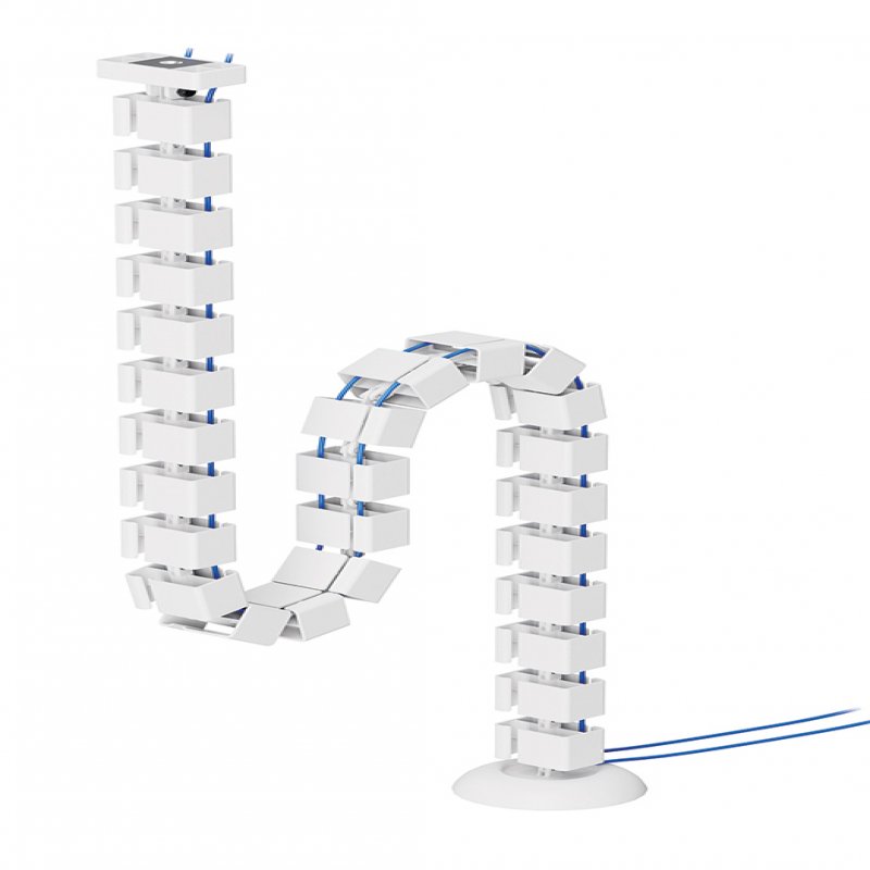 Neomounts - Cable Management Spine - Magnetic Fixture, Universal - White ADS06-132WH - C2000