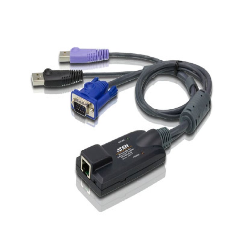 Ka7177-ax aten Usb Virtual Media Kvm Adapter Cable With Smart Card Reader - NA01
