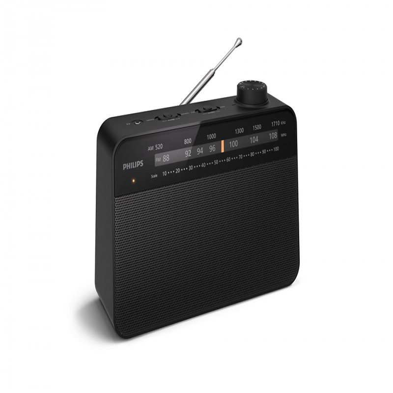 Philips Radio Portable Analog Black  TAR2509/10 - eet01
