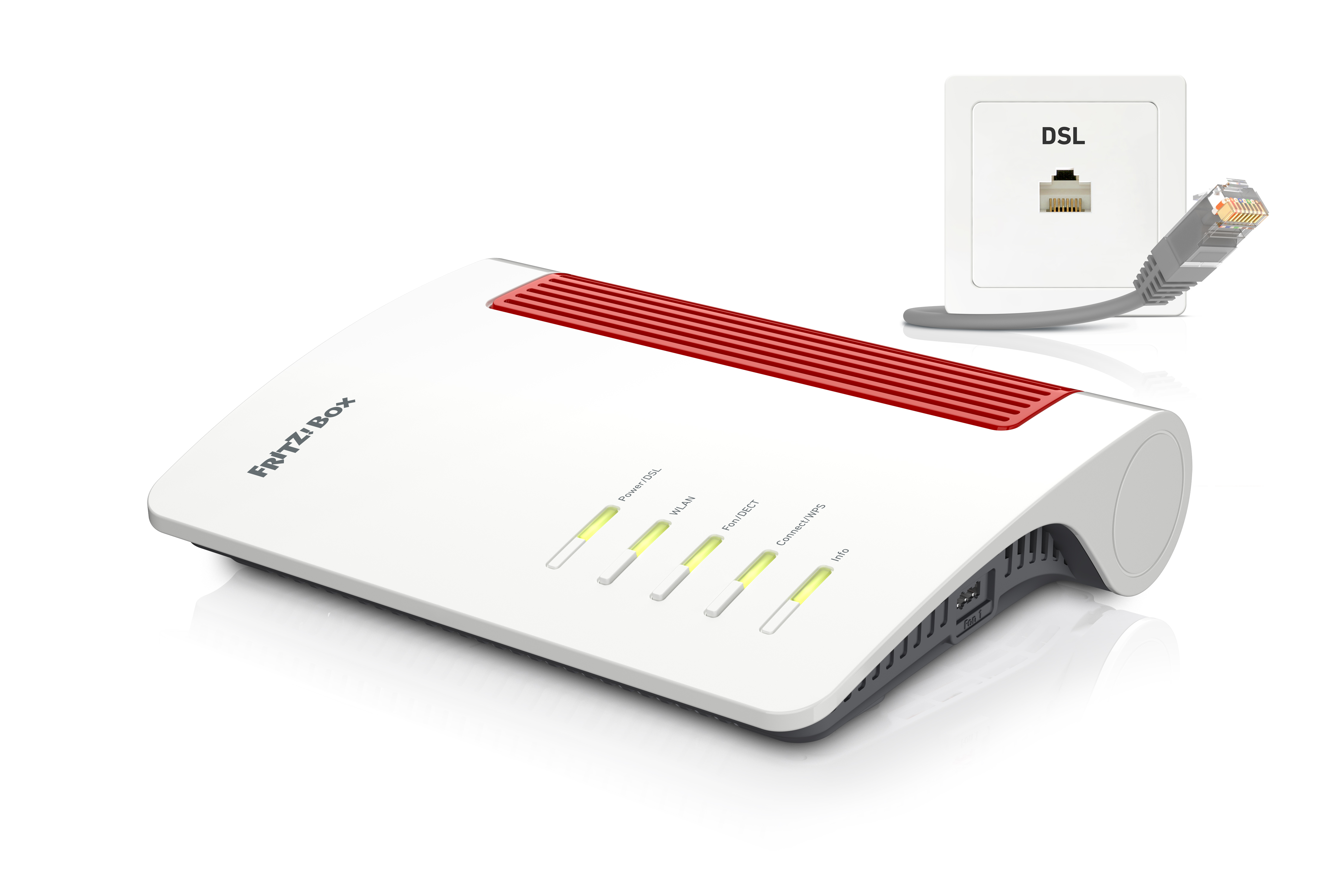 AVM 20003057 Wireless Router 2.5  Gigabit Ethernet Dual-Band  20003057 - eet01