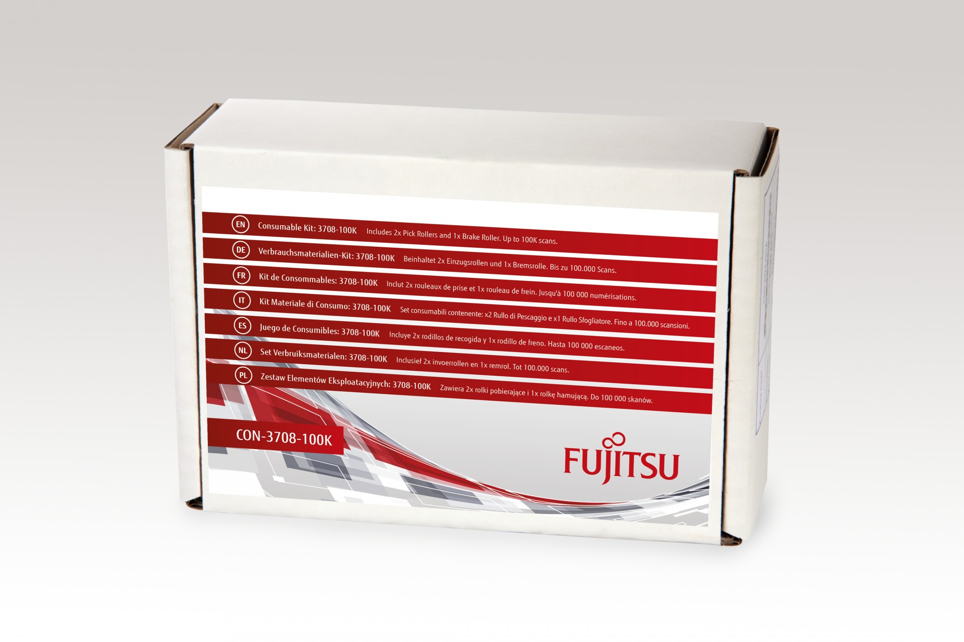 Fujitsu 3708-100K Consumable Kit  CON-3708-100K - eet01