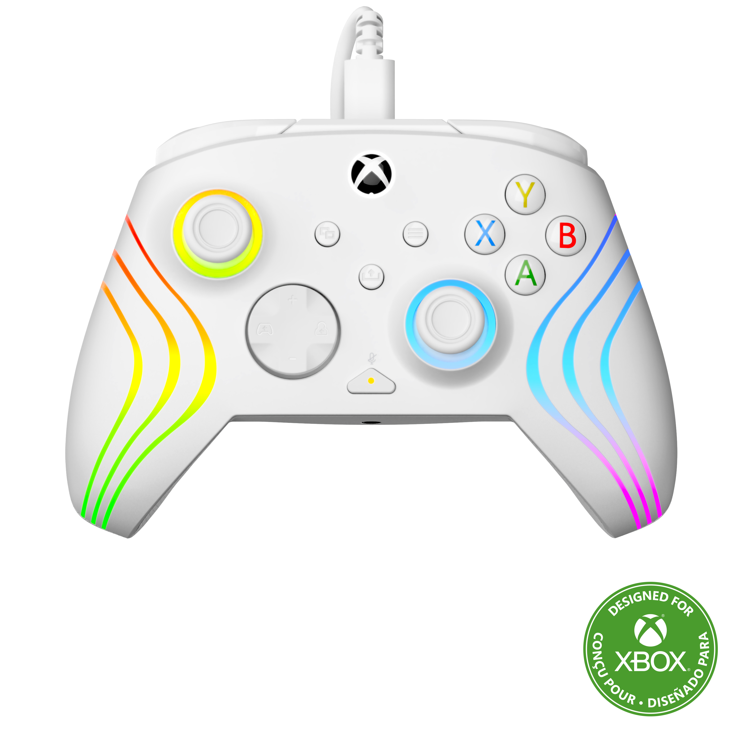 turtle beach Turtle Beach Afterglow Wave White Wired Usb-c Rgb Xbox Gaming Controller Tbc-2002-15 - AD01