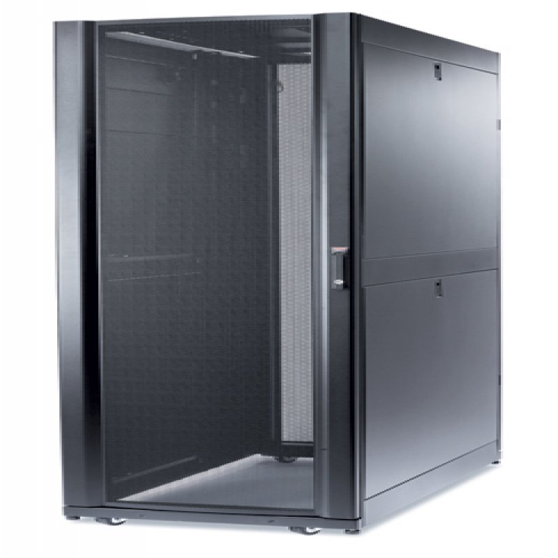 APC NetShelter SX Enclosure With Sides - Rack Cabinet - Black - 42U - 19" - TAA Compliant AR3300SP - C2000