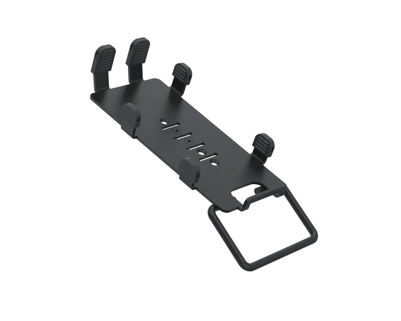 Ergonomic Solutions Multigrip plate for Ingenico  RX5000 with handle - BLACK  ING5001-MH-02 - eet01