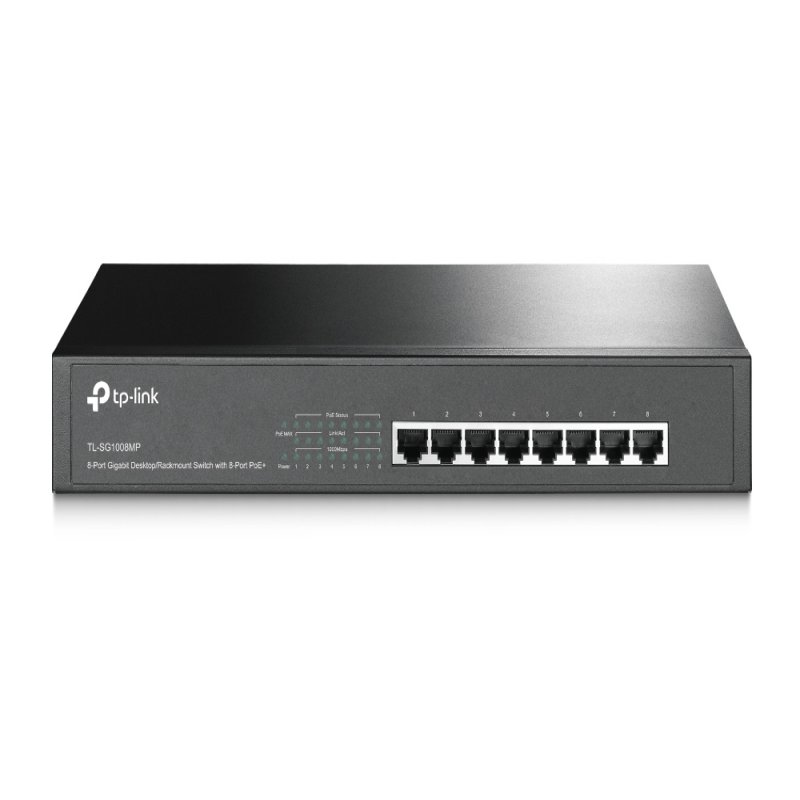 8-port Gig/rm Switch 8-port Poe+ Tl-sg1008mp - WC01
