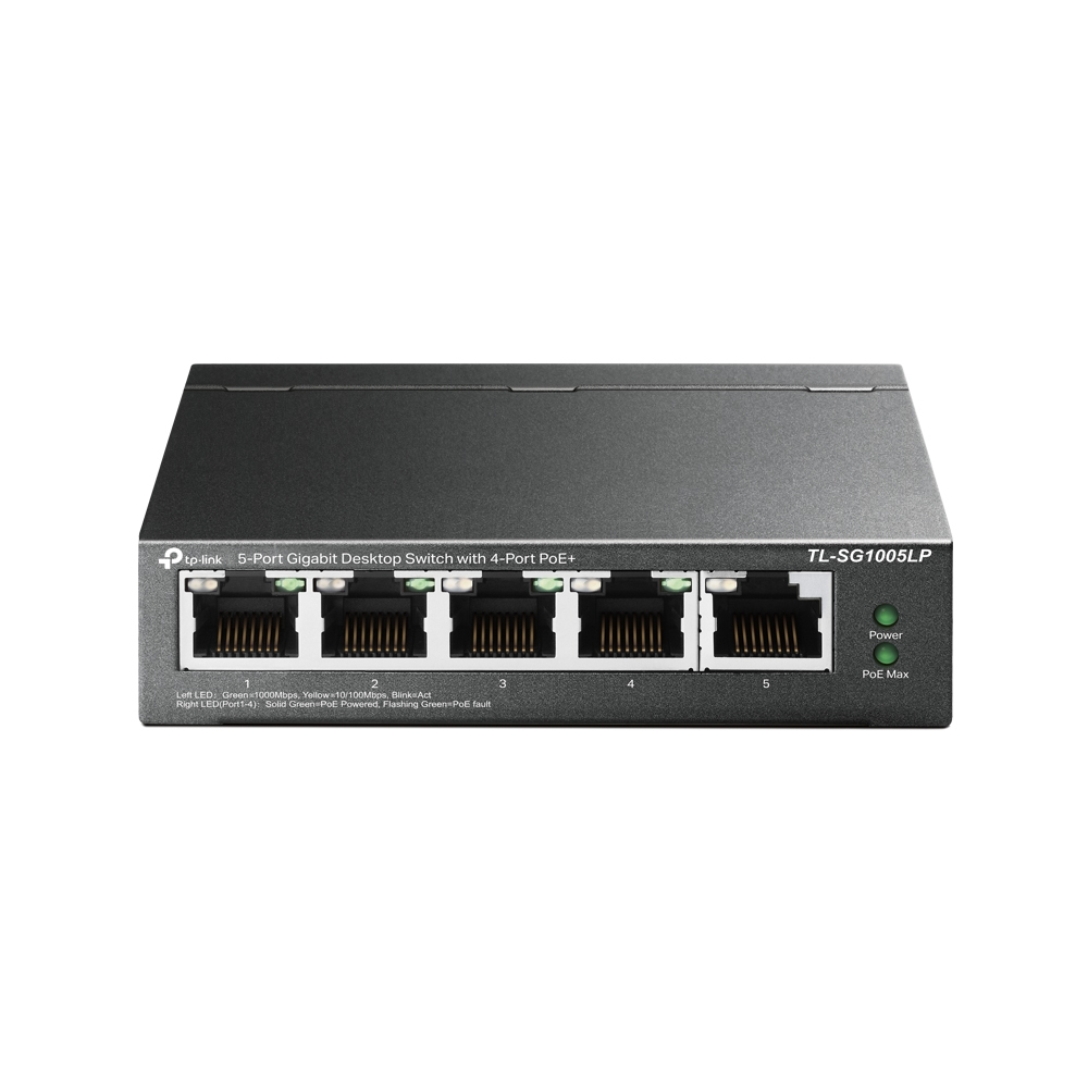 5-port Gigabit Switch 4-port Poe+ Tl-sg1005lp - WC01