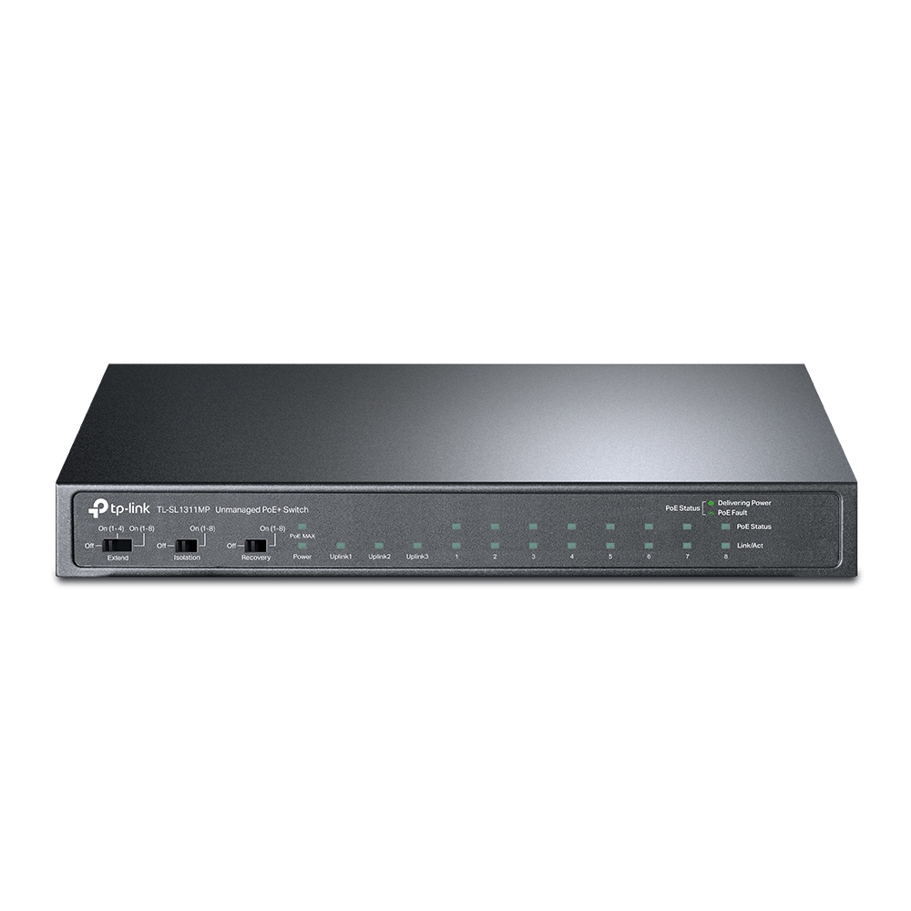 8-port 10/100mbps 3-port Gig Switch Tl-sl1311mp - WC01