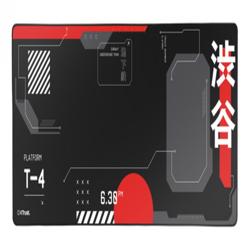 25716 trust (new) Gxt759 Xxl Mousepad - Gaming - Red/black Japan Black - NA01