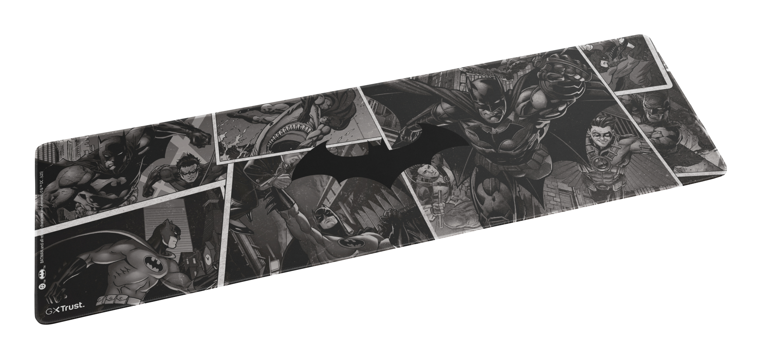 25788 trust (new) Gxt759 Xxl Mousepad - Gaming -black/yellow  B  Batman - NA01