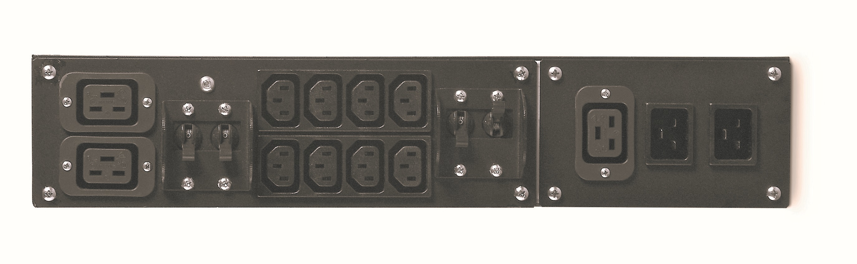 APC Service Bypass Panel - 230V, 32A, BBM, IEC320 C20/HW Input, IEC-320 Output - (2) C19 (8) C13 SBP5000RMI2U - C2000