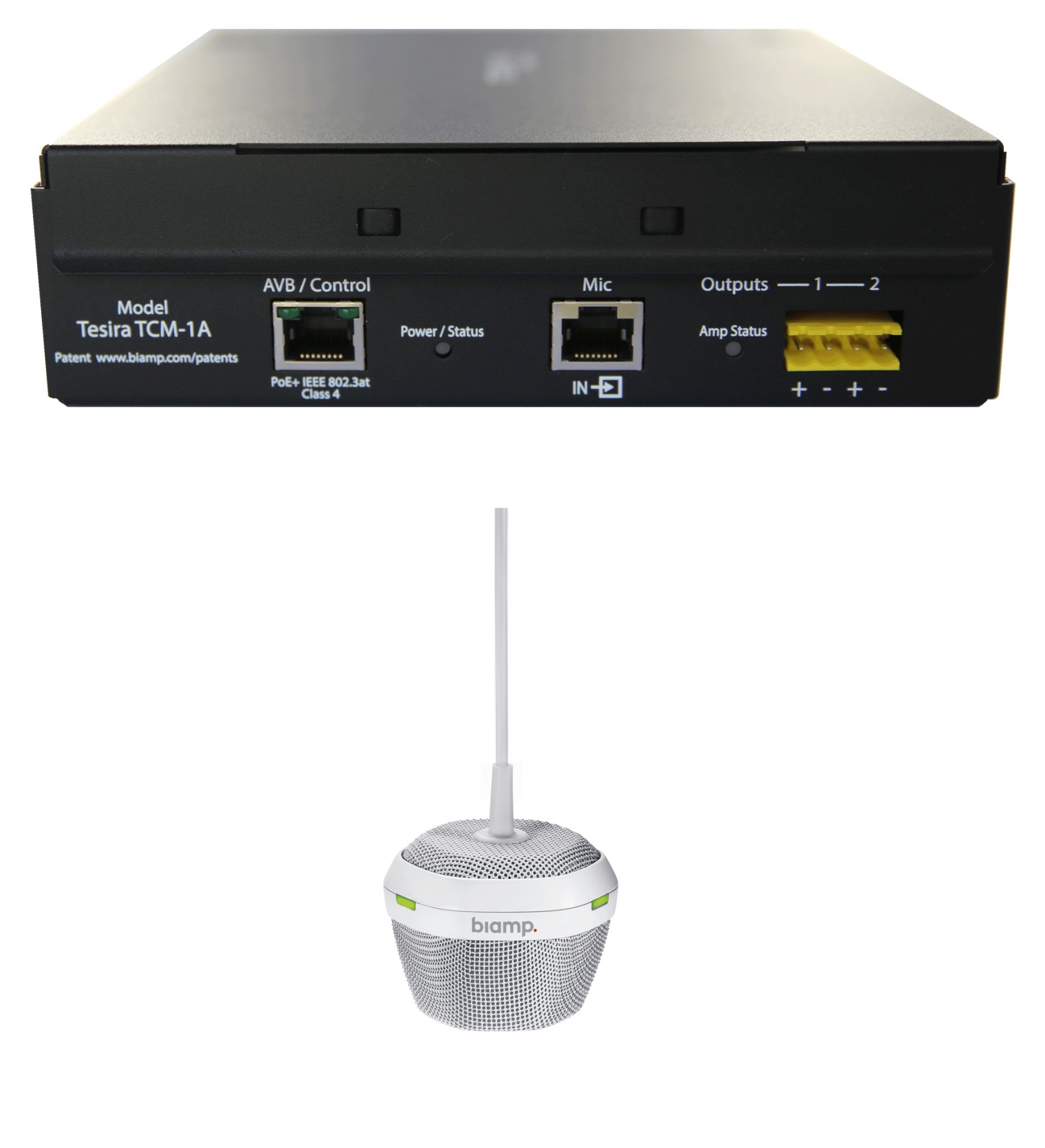 biamp PARLE TCM-1A Microphone - Clearance Product 911.0486.900 - MW01