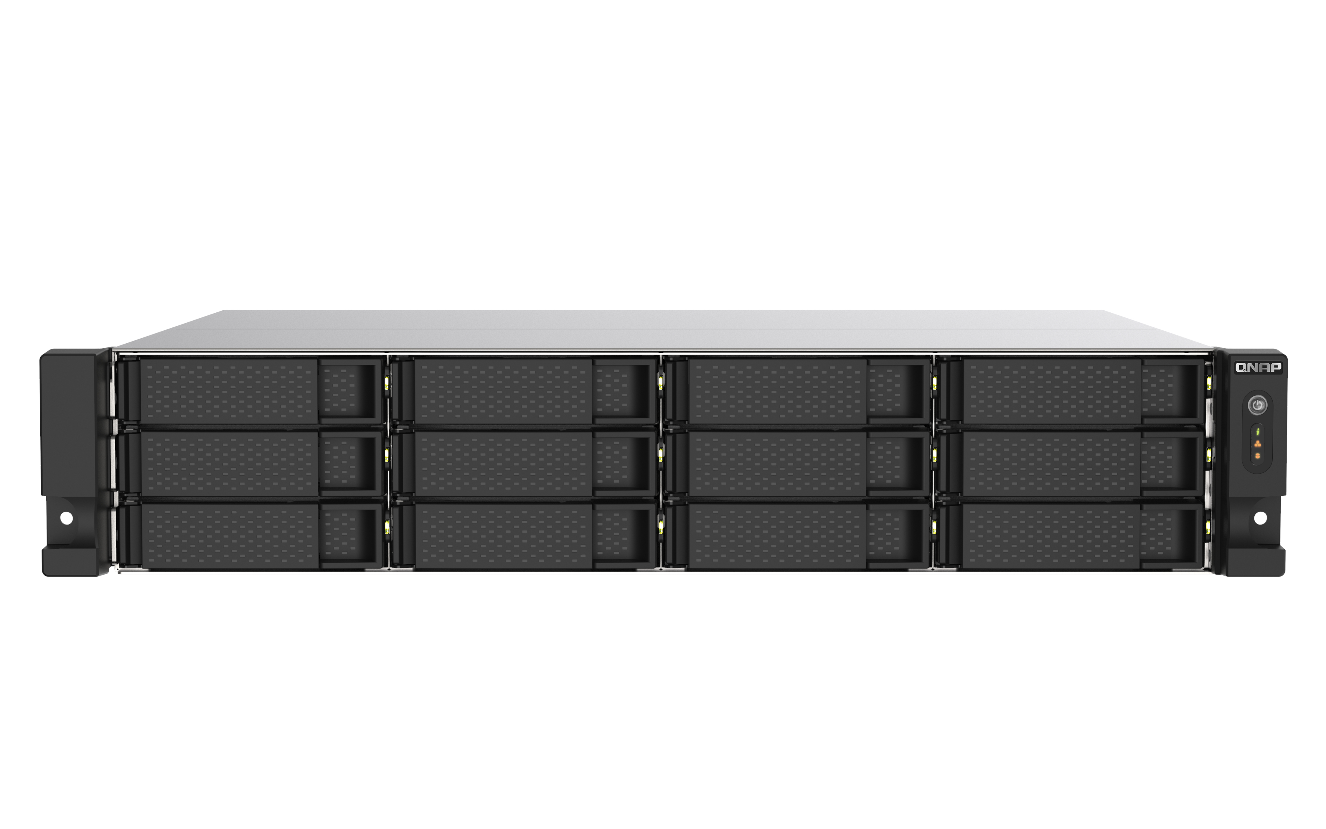Qnap - Nas Rm                    Ts-1273au-rp-8g 2u 12bay 2.2ghz     Qc 8gb Ddr 4 2x 2.5gbe 2x 550w      Ts-1273au-rp-8g