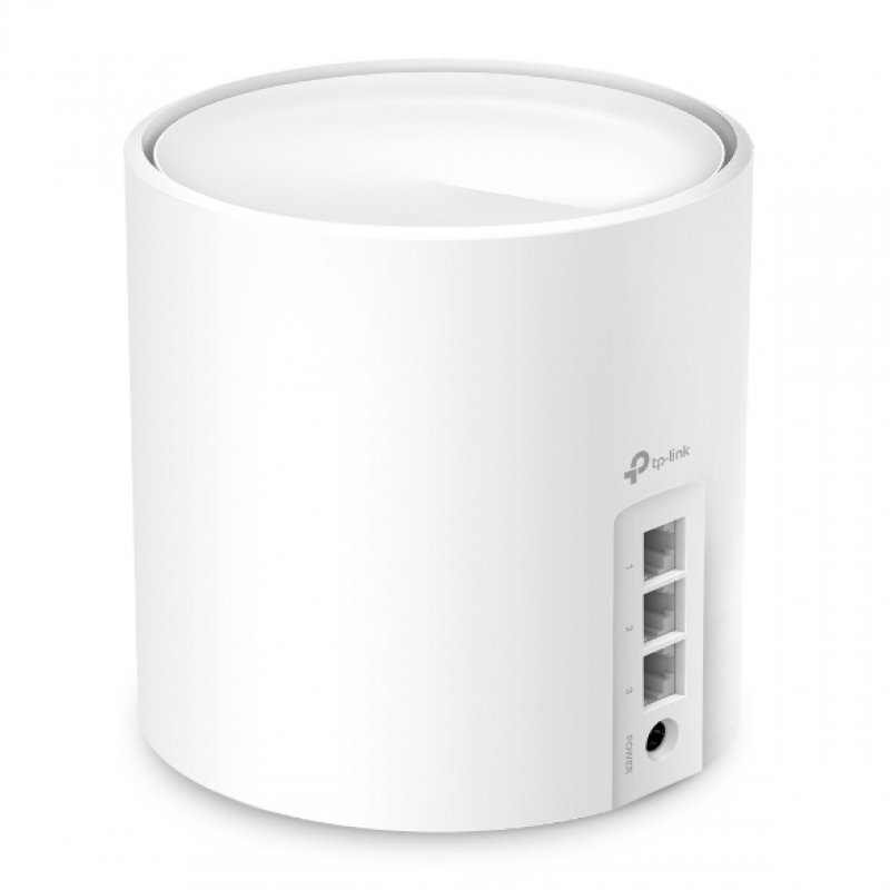 TP-Link Deco X50 - Wi-Fi System - (router) - Up To 2,500 Sq.ft - Mesh 1GbE - Wi-Fi 6 - Dual Band DECO X50(1-PACK) - C2000