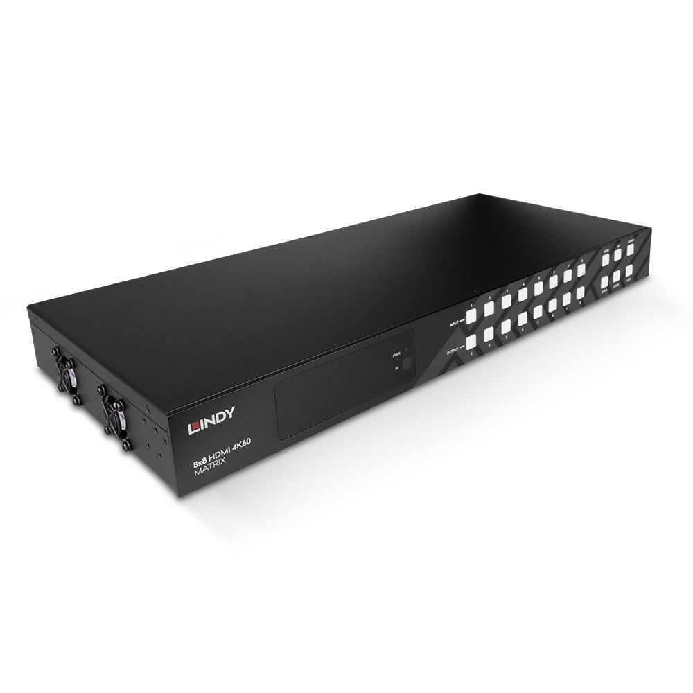 Lindy - Matrix Switches & Splitt 8x8 Hdmi 4k60 Matrix                                                    38334