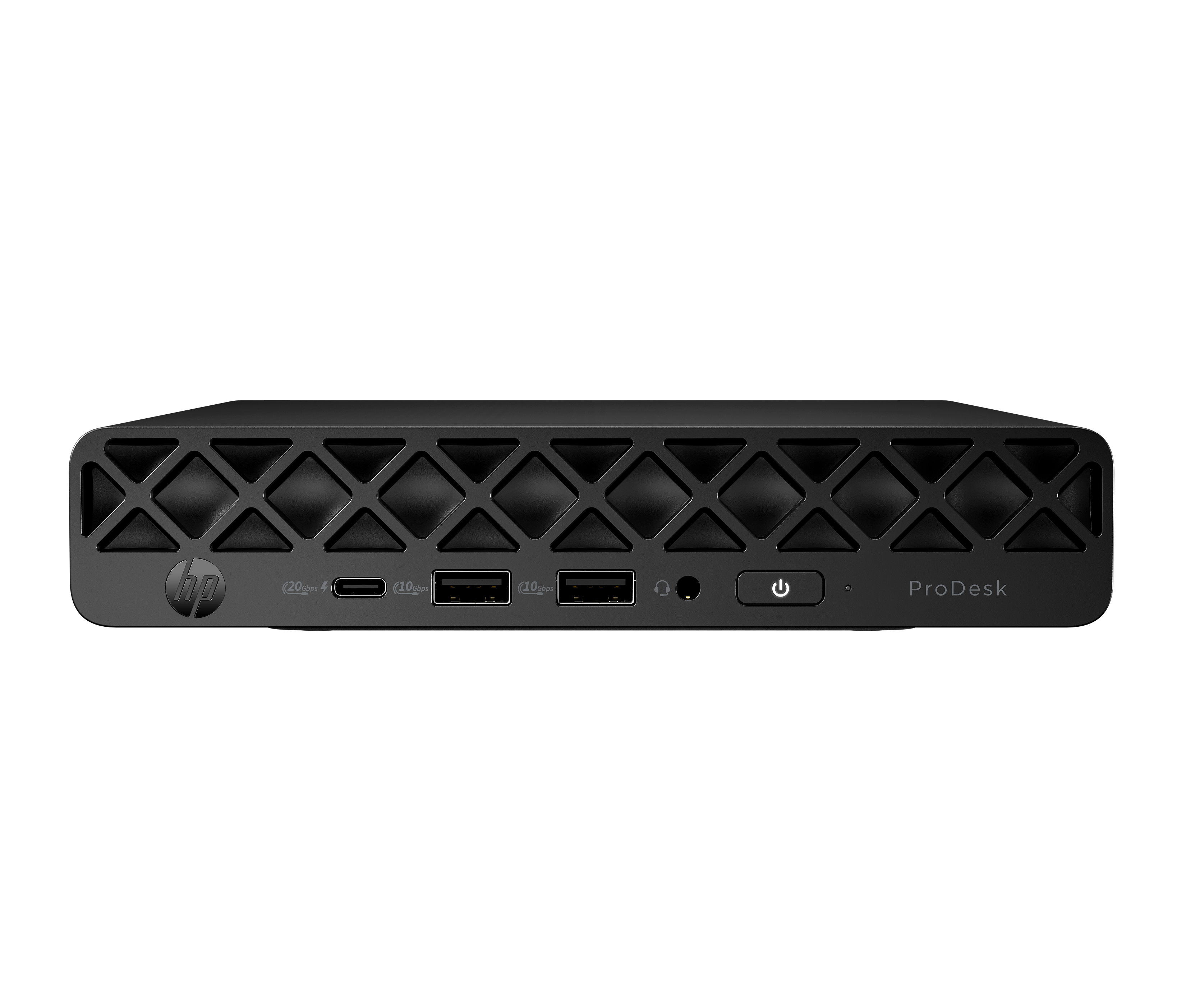 HP ProDesk 4 G1i AI - Mini Core Ultra 5 235T / Up To 5 GHz - RAM 8 GB - SSD 256 GB - NVMe - Intel Graphics - Gigabit Ethernet, IEEE 802.11ax (Wi-Fi 6E), Bluetooth 5.3 - Win 11 Pro - Monitor:  - C2000