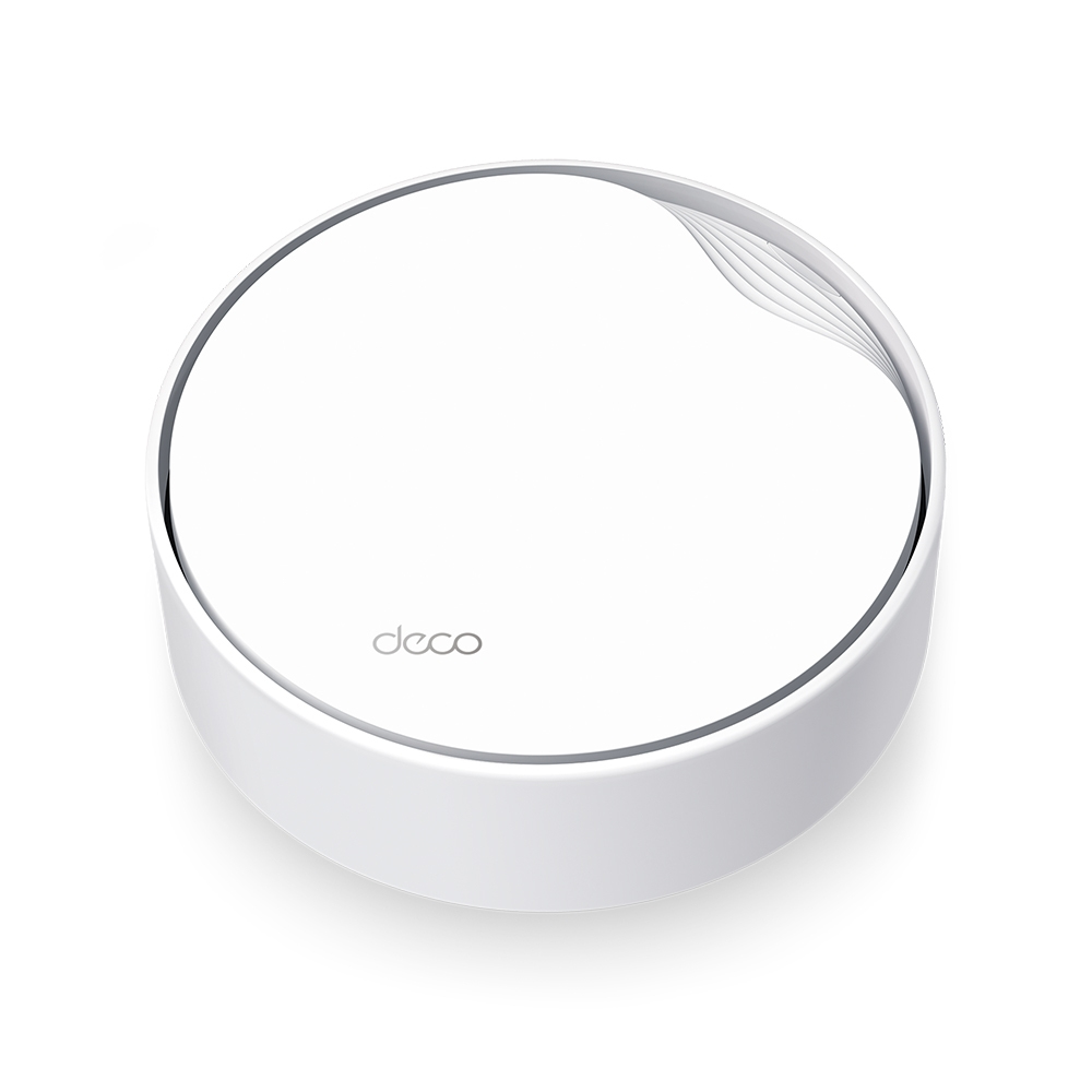 TP-Link Deco X50-PoE V1 - Wi-Fi System - (router) - Mesh 1GbE - Wi-Fi 6 - Dual Band - Wall-mountable, Ceiling-mountable DECO X50-POE(1-PACK) - C2000