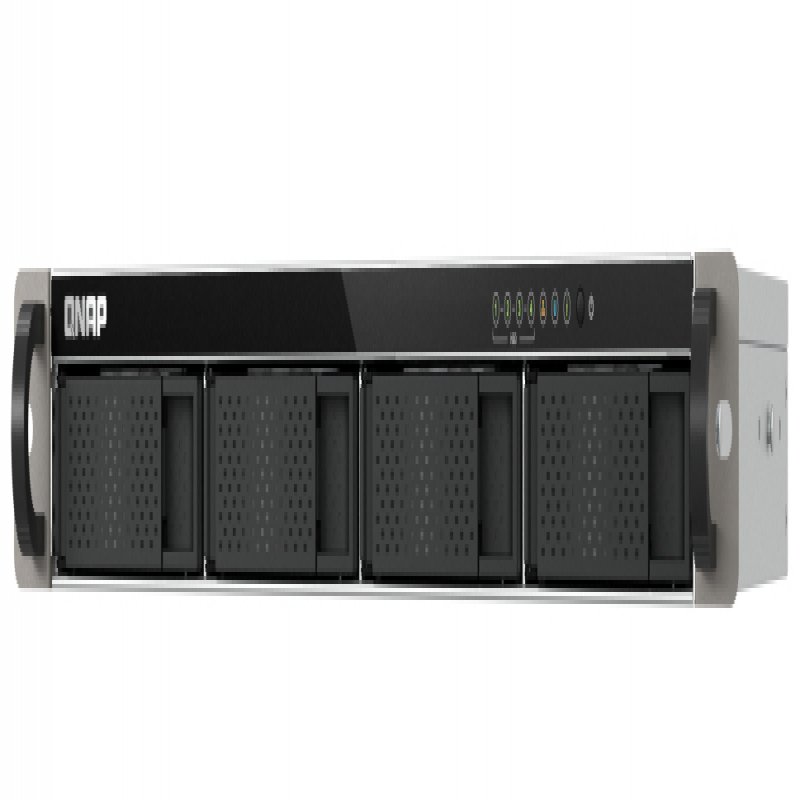 Qnap - Nas Dt                    4-bay Quad-core 2.0ghz S-d 1u       Rackm. Nas 100w Ps 4gb Ram Sata     Ts-433eu