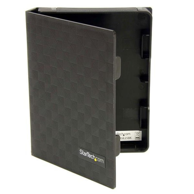StarTech.com 2.5in Anti-Static Hard Drive Protector Case - Black (3pk) - 2.5 HDD Protector Black - 2.5 HDD Protector (HDDCASE25BK) - Hard Drive Protective Sleeve - Black (pack Of 3) - For P/N - C2000