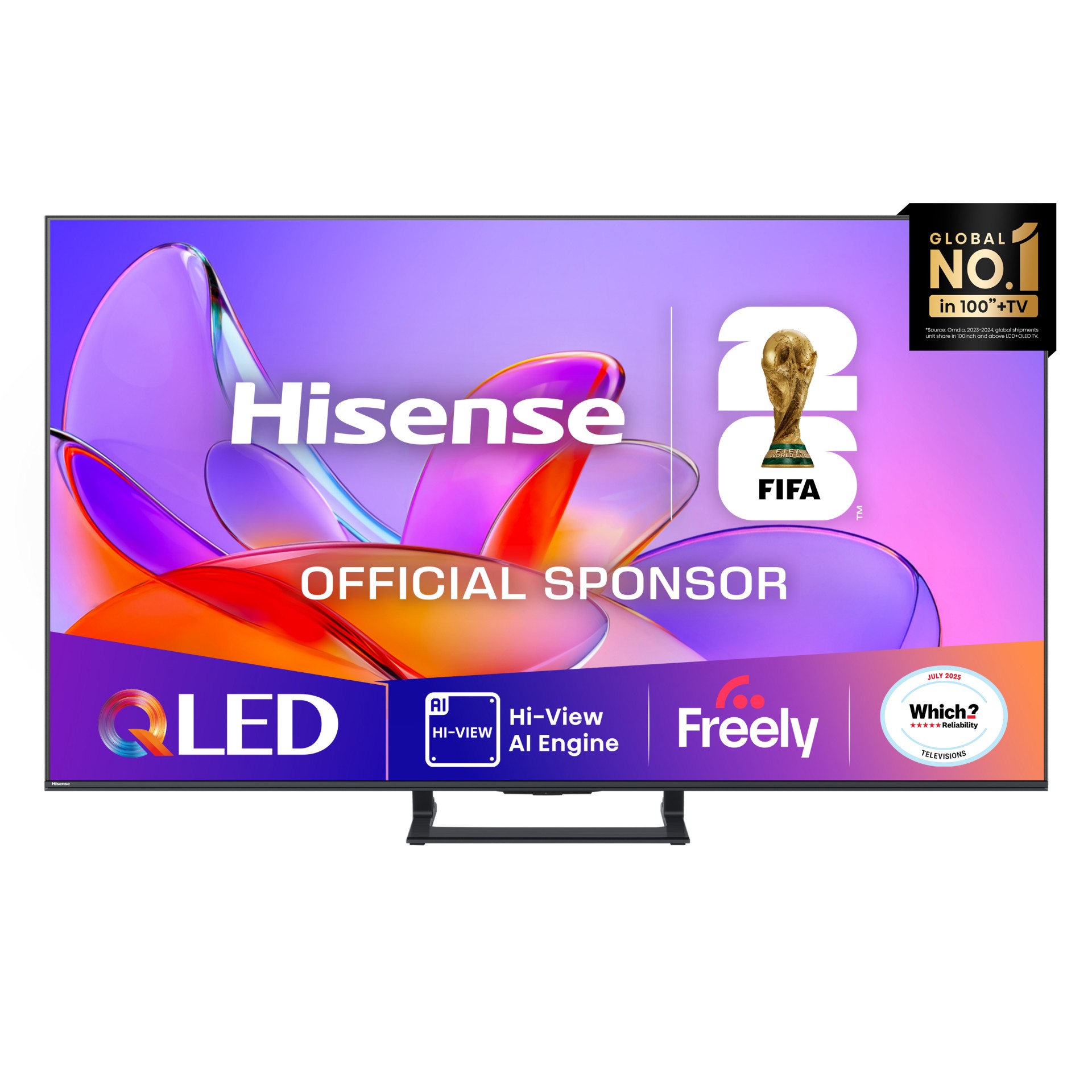 hisense 75 A7QTUK QLED Smart AI TV 75A7QTUK - MW01