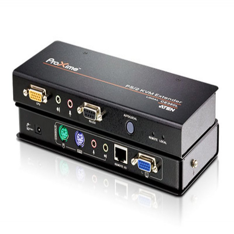 ATEN Proxime CE350 - KVM / Audio / Serial Extender - PS/2 - Up To 150 M CE350 - C2000