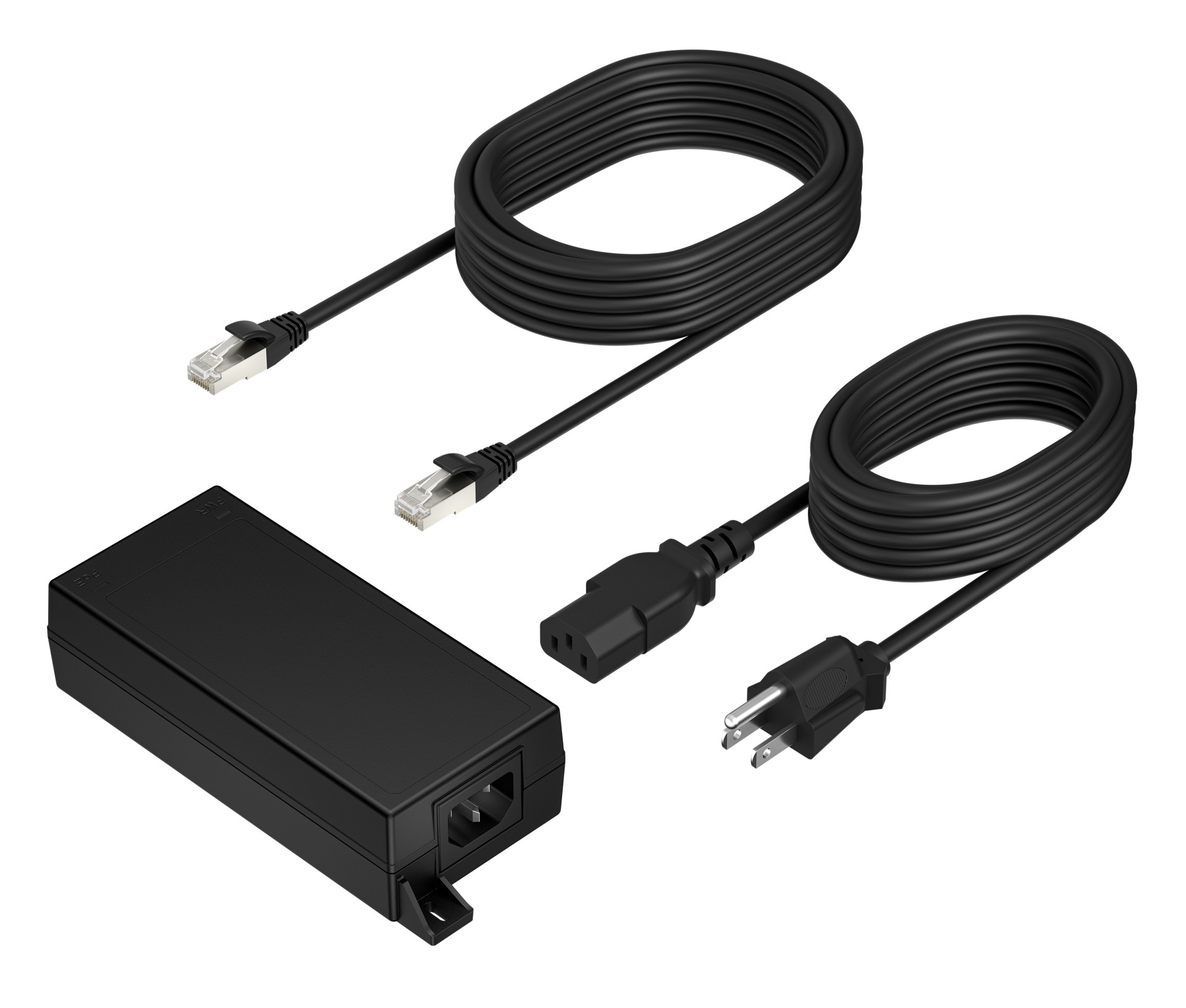 HP Poe++ 65W 2.5G Adapter With  3.66M Cat6A Cable And Power  B5NH6AA#ABB - eet01
