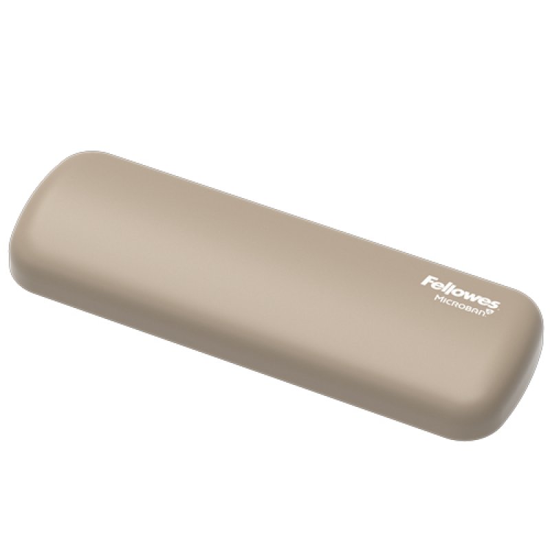 100142569 fellows (new) Fellowes  Breyta Palm Wrist Rest - Sand 100142569 - NA01