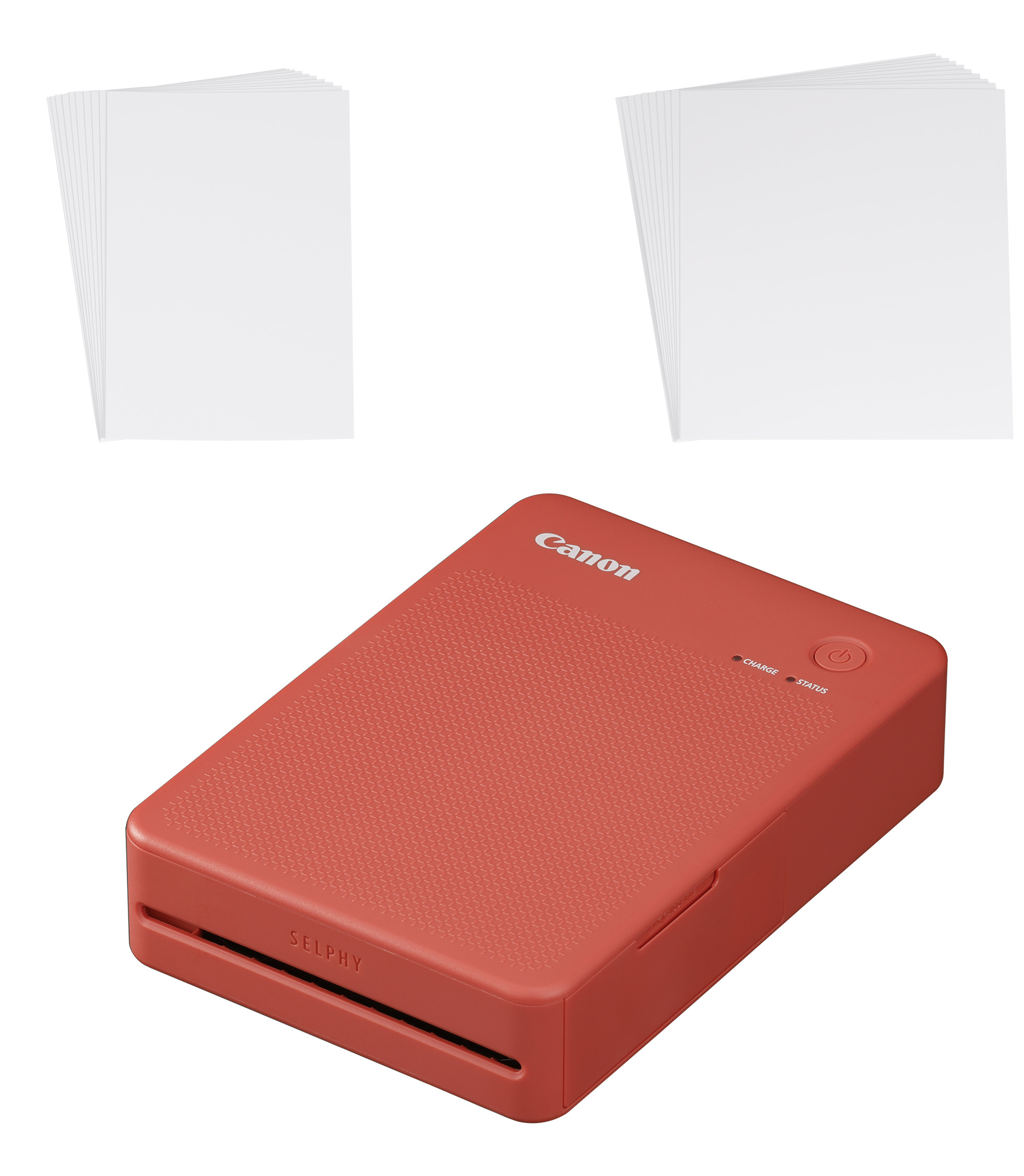 Canon SELPHY QX20 - Printer - Colour - Dye Sublimation - 72 X 85 Mm Up To 0.66 Min/page (colour) - Capacity: 10 Sheets - Wi-Fi(g) - Terracota Red 6754C001 - C2000