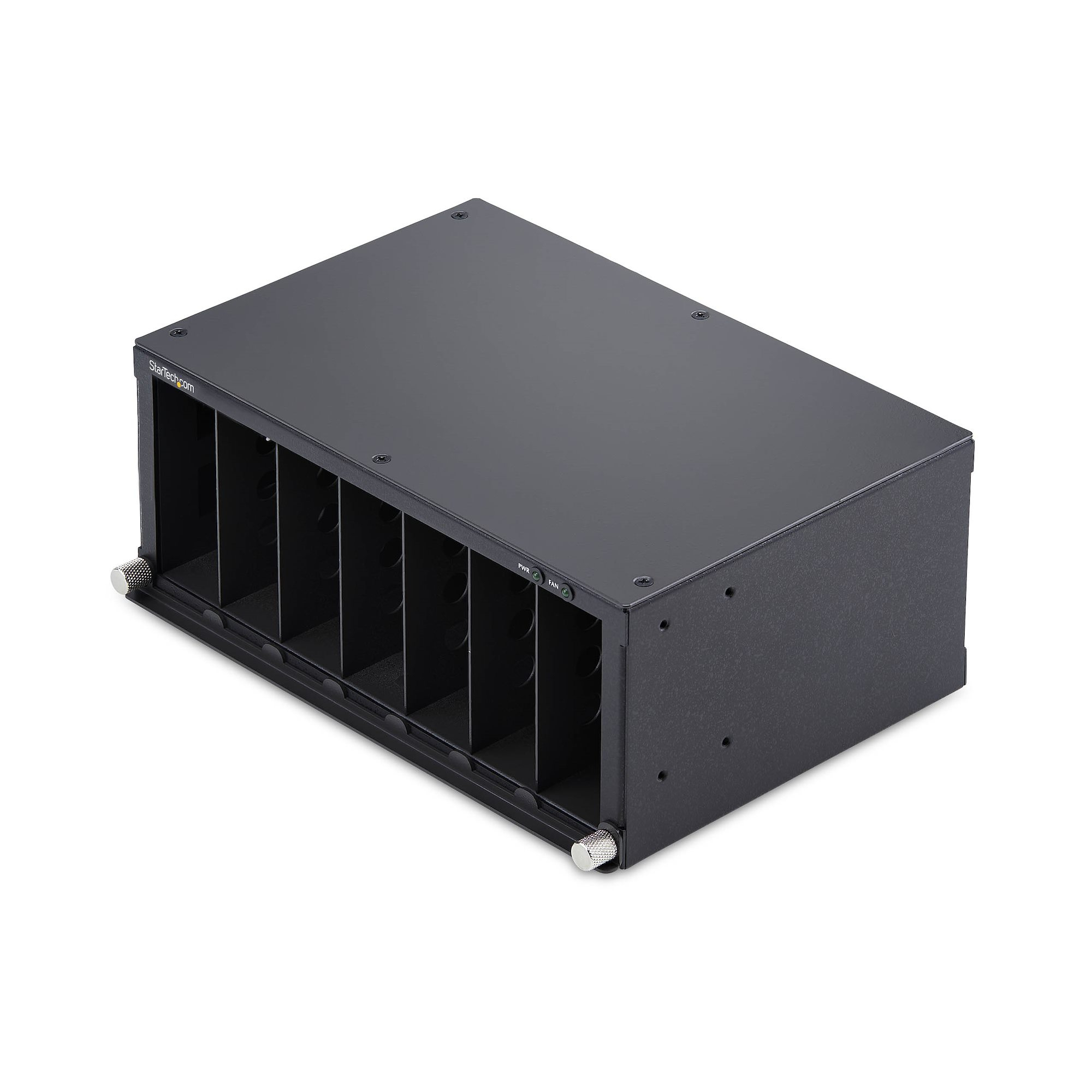 StarTech.com - Modular Expansion Base - Media Converter Chassis - Rack-mountable - TAA Compliant MCM7-MEDIA-CHASSIS - C2000