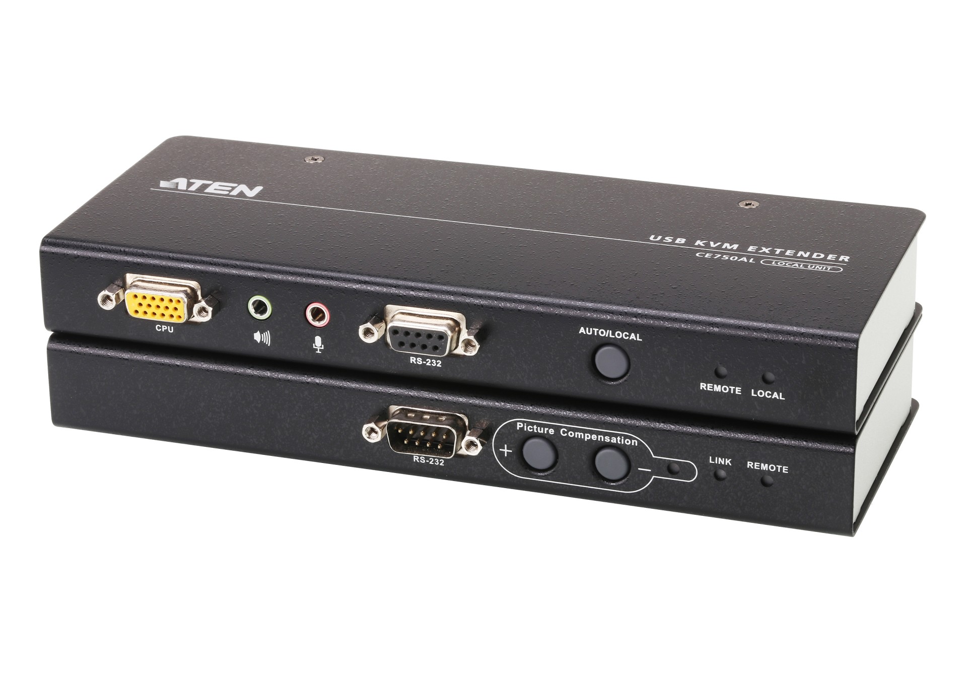 ATEN CE 750A - KVM / Audio / Serial Extender - USB - Up To 200 M CE750A - C2000