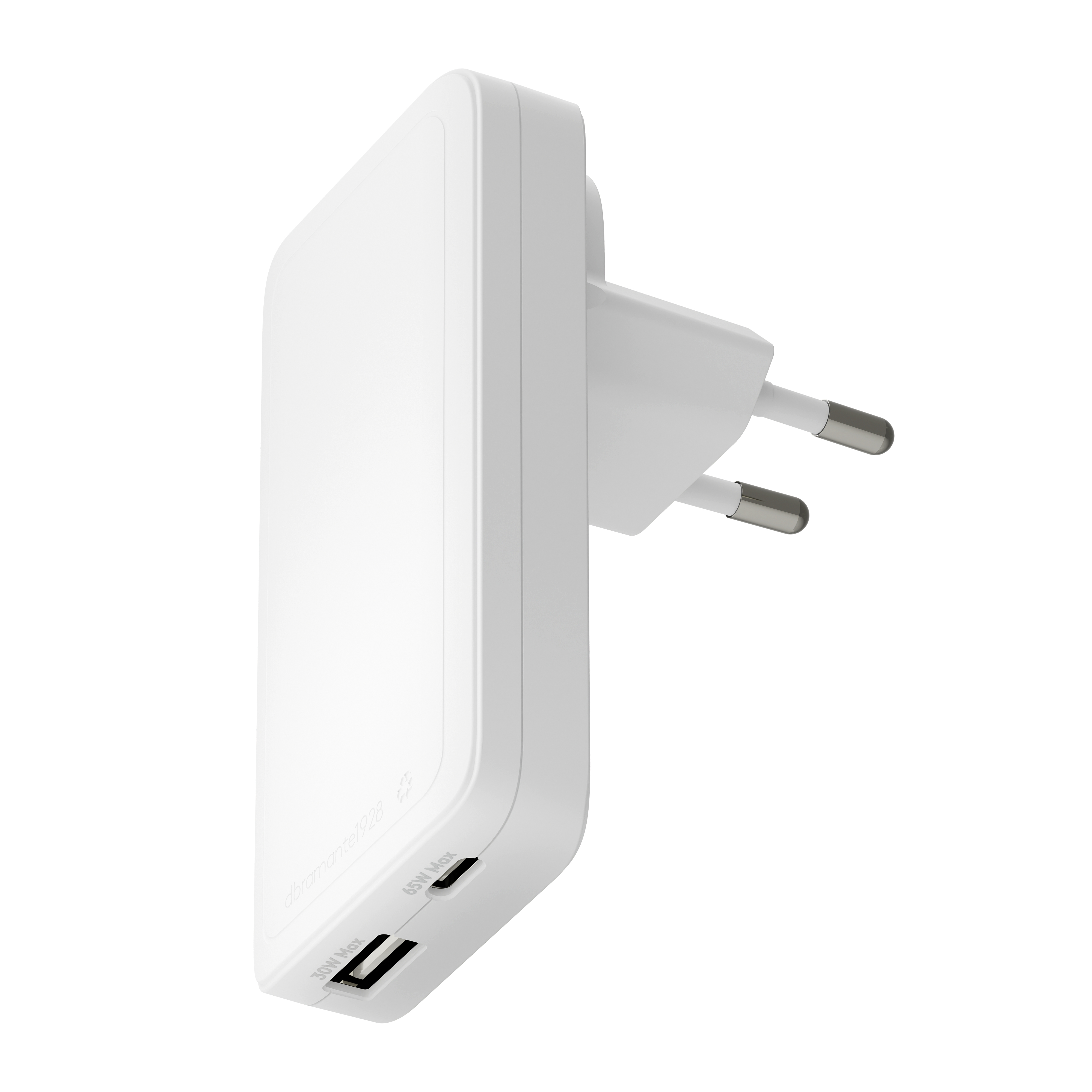 Dbramante1928 Re-charge Pro EU Slim Charger  USB-C 65W+30W-A  CHSLEUWH7200 - eet01