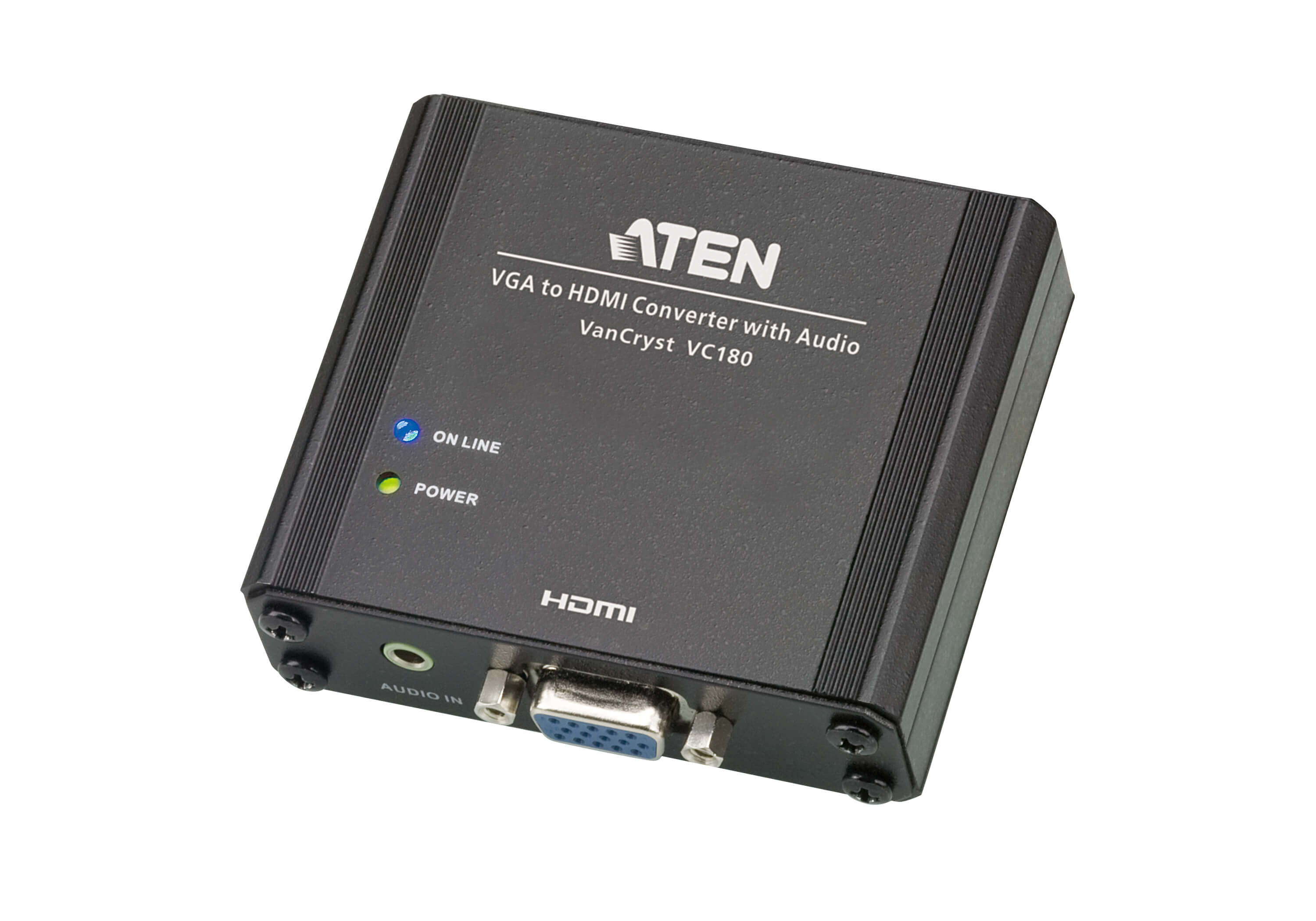 ATEN VC180 - Video Converter - VGA - HDMI - For ATEN VM0202HB, VP2730, VanCryst VM6404HB VC180 - C2000