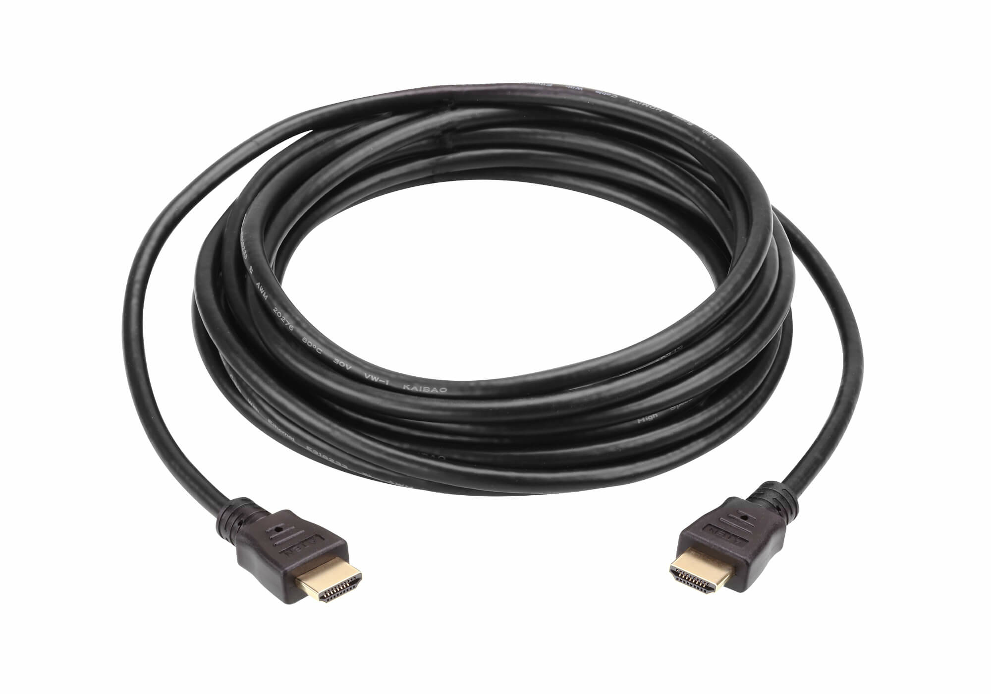 ATEN 2L-7D02H - HDMI Cable - HDMI Male To HDMI Male - 10 M - For ATEN VM5404HA, VM5808HA, VanCryst VM0808HA, VM5404H, VM6404HB, VM6809H, VS0801H 2L-7D10H - C2000