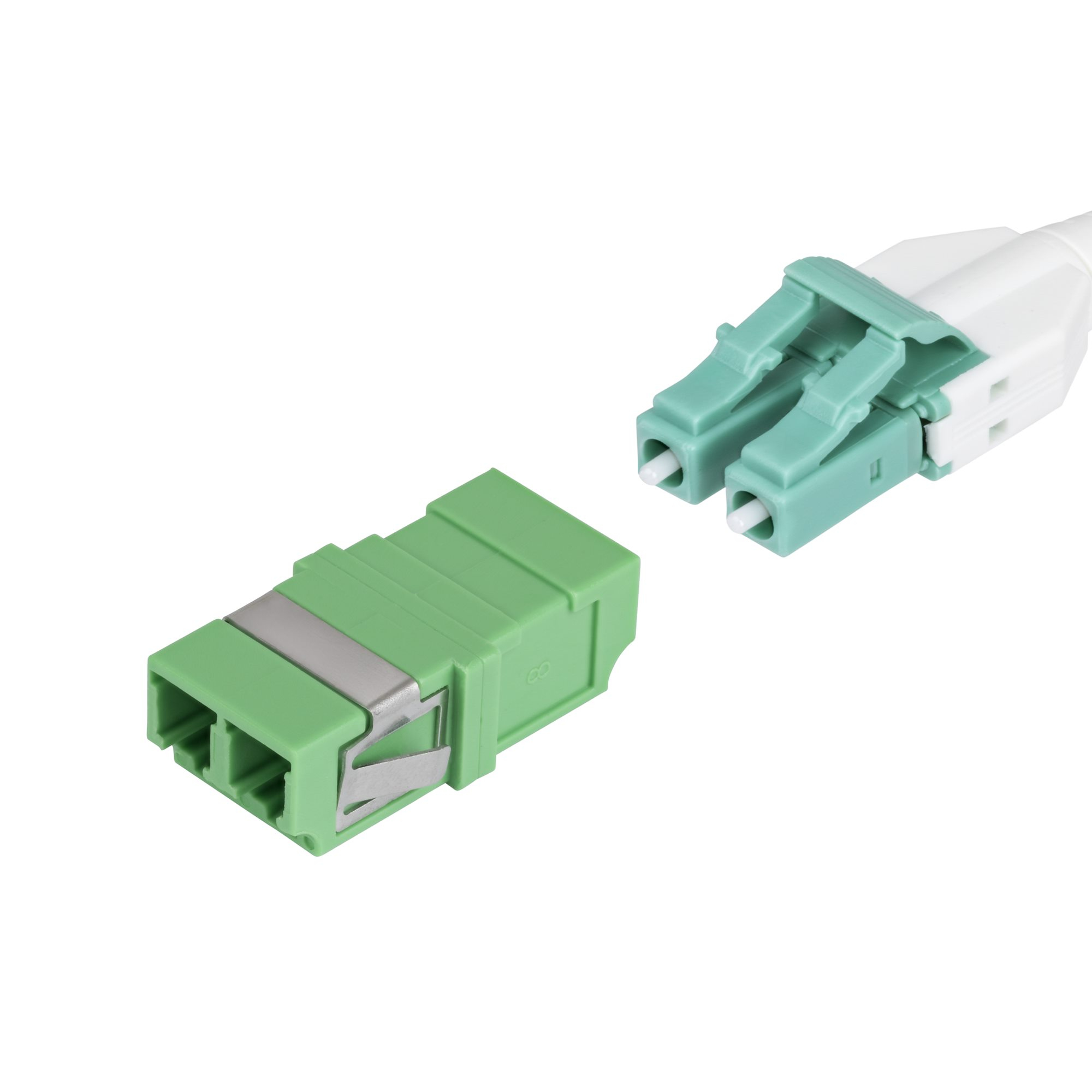 Startech - Network Coupler - LC/APC Single-mode (F) To LC/APC Single-mode (F) - Fibre Optic - Duplex - 9 / 125 Micron - OS1/OS2 - Passive, Without Flange, SC Footprint - Green (pack Of 10) DU - C2000
