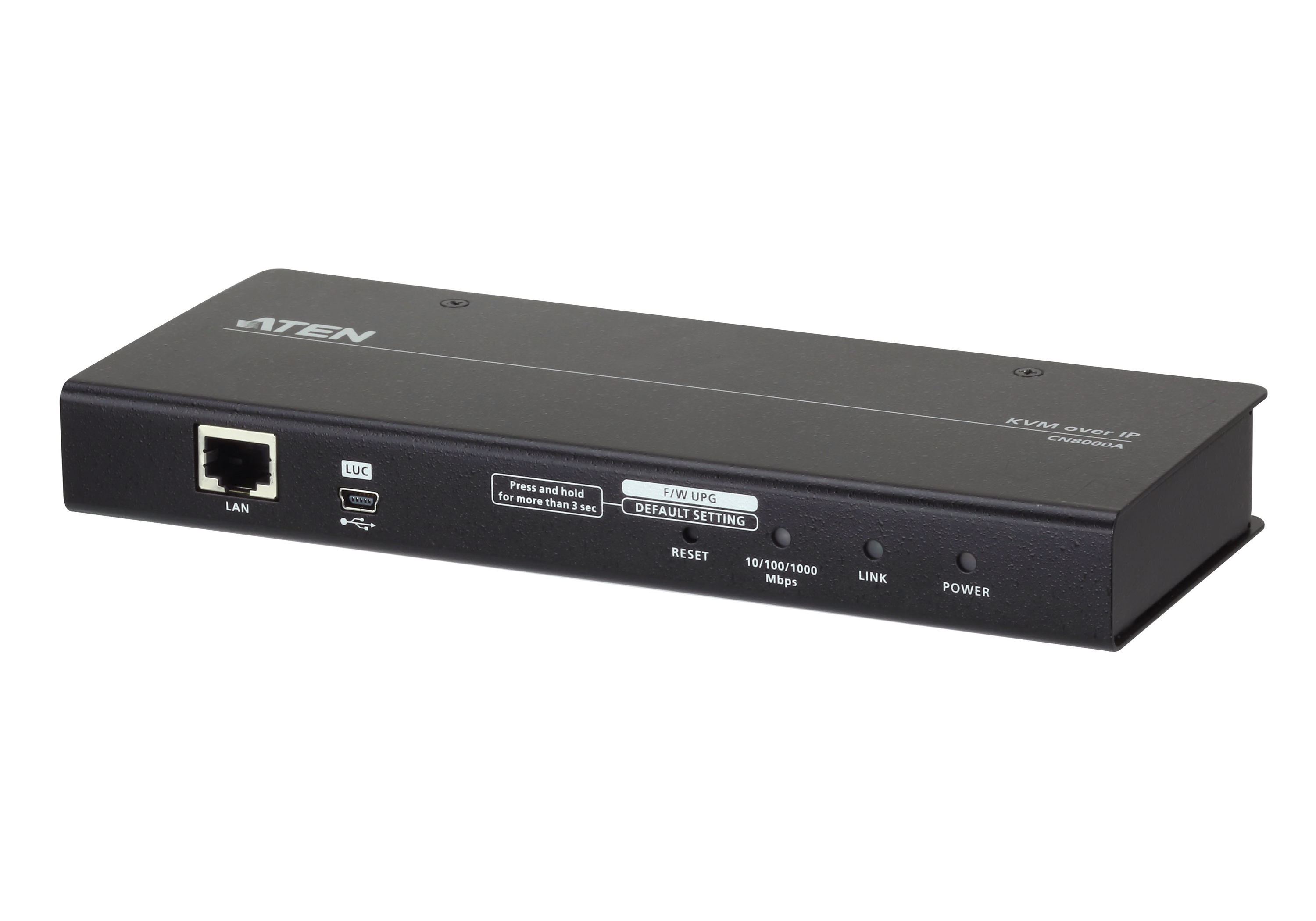 ATEN CN8000A Single Port KVM Over IP - Remote Control Device - 1GbE CN8000A - C2000