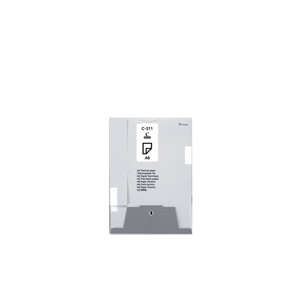 C211s Therm Paper X20 Cass 50sht Pk C211s - WC01