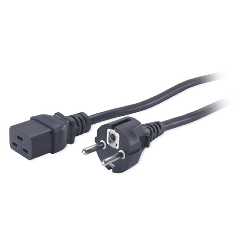 Apc - Racks And Pdus             Power Cord                          Iec 320 C19 To Schuko               Ap9875