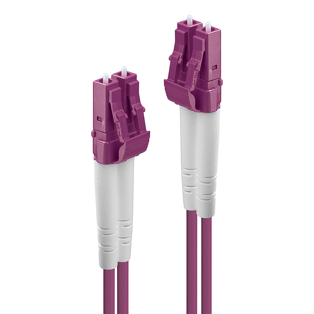 Lindy - Cables & Adapters        2m Lc-lc Om4 Fibre                  Patch Cable                         46341