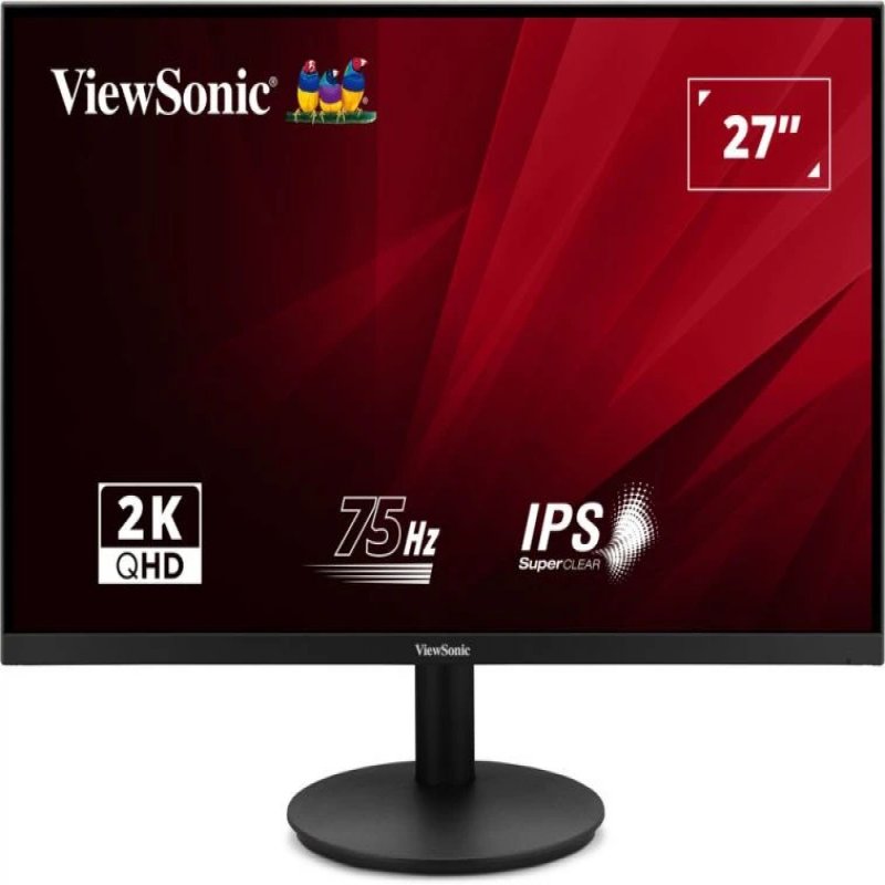 ViewSonic VA2708-2K-HD-2 - LED Monitor - 27" - 2560 X 1440 QHD @ 75 Hz - IPS - 300 Cd/m - 1000:1 - HDR10 - 4 Ms - 2xHDMI, DisplayPort VA2708-2K-HD-2 - C2000 ViewSonic VA2708-2K-HD-2 - LED Monitor - 27" - 2560 X 1440 QHD @ 75 Hz - IPS - 300 Cd/m - 1000:1 - HDR10 - 4 Ms - 2xHDMI, DisplayPort VA2708-2K-HD-2 - C2000