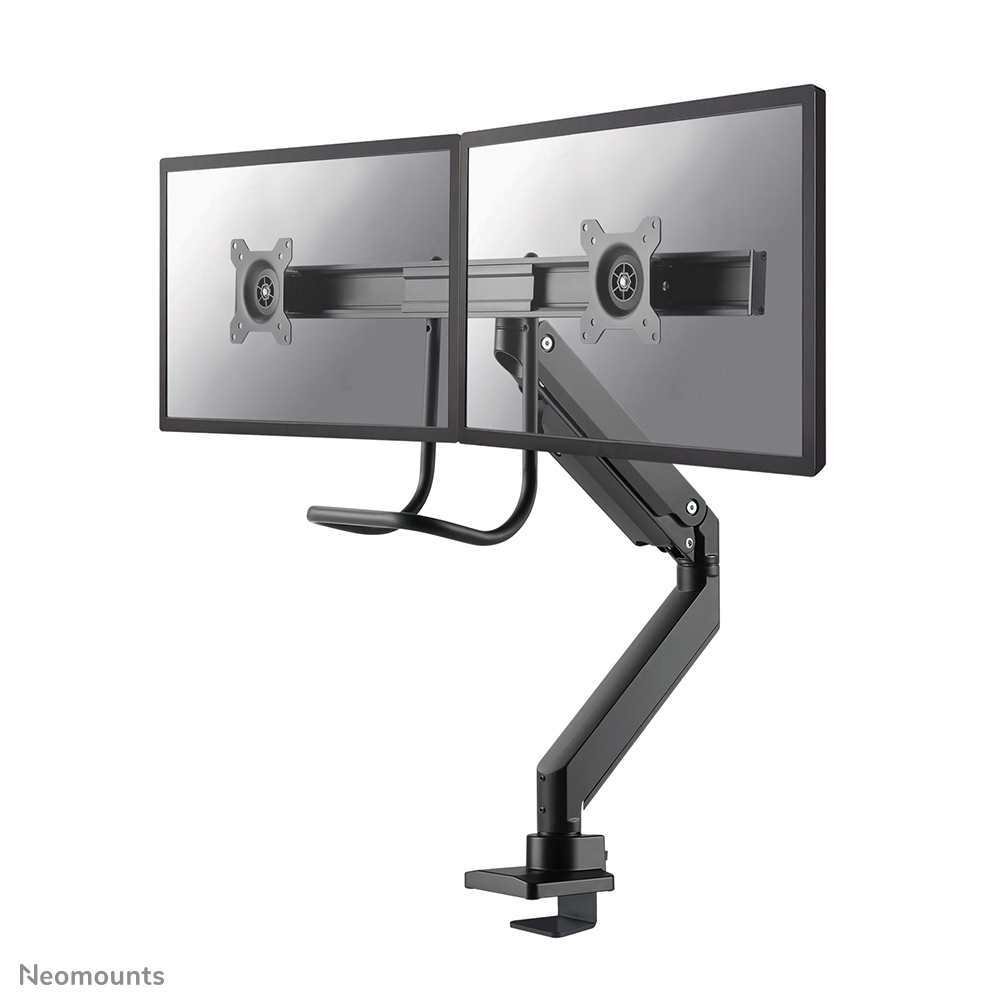 Neomounts NM-D775DX - Mounting Kit - Full-motion - For 2 LCD Displays - Black - Screen Size: 10"-32" - Clamp Mountable, Grommet, Desk-mountable NM-D775DXBLACK - C2000 Neomounts NM-D775DX - Mounting Kit - Full-motion - For 2 LCD Displays - Black - Screen Size: 10"-32" - Clamp Mountable, Grommet, Desk-mountable NM-D775DXBLACK - C2000