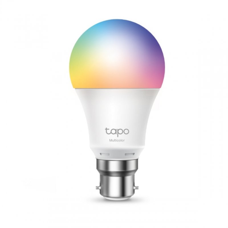 Tapo L530B - LED Light Bulb - B22 - 8.7 W (equivalent 60 W) - Class F - 16 Million Colours - 2500-6500 K TAPO L530B - C2000 Tapo L530B - LED Light Bulb - B22 - 8.7 W (equivalent 60 W) - Class F - 16 Million Colours - 2500-6500 K TAPO L530B - C2000