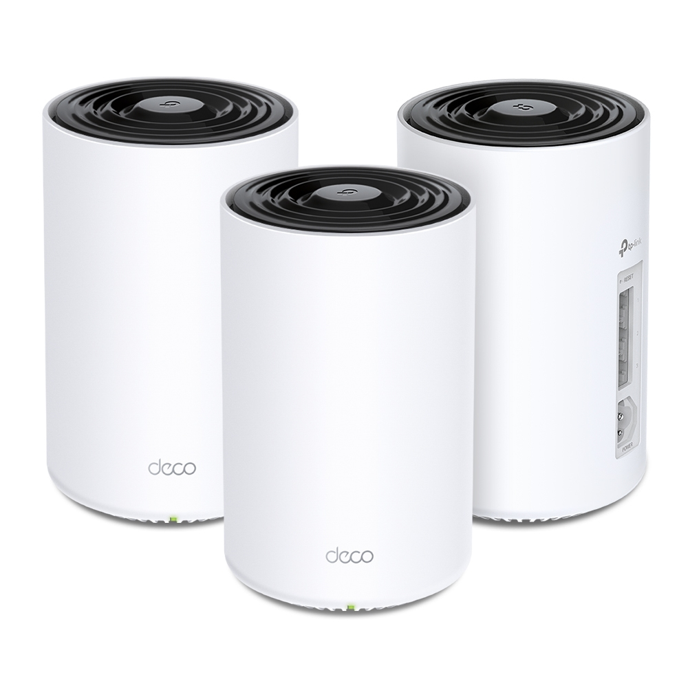 TP-Link Deco PX50 V1 - Wi-Fi System - (3 Routers) - Up To 6,500 Sq.ft - Mesh 1GbE, G.hn - Wi-Fi 6 - Dual Band DECO PX50(3-PACK) - C2000 TP-Link Deco PX50 V1 - Wi-Fi System - (3 Routers) - Up To 6,500 Sq.ft - Mesh 1GbE, G.hn - Wi-Fi 6 - Dual Band DECO PX50(3-PACK) - C2000