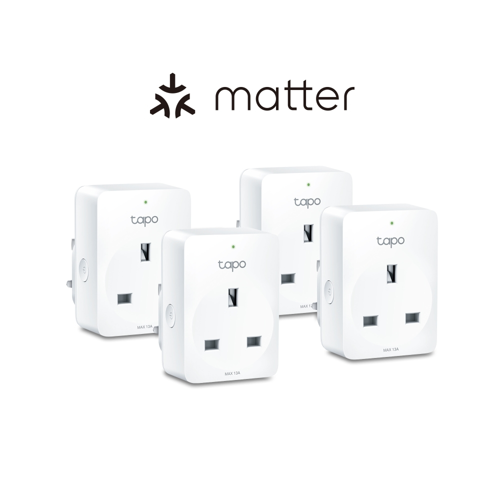 Tapo P110M V1 - Smart Plug - Energy Monitoring - Wireless - 802.11b/g/n, Bluetooth - 2.4 Ghz (pack Of 4) TAPO P110M(4-PACK) - C2000